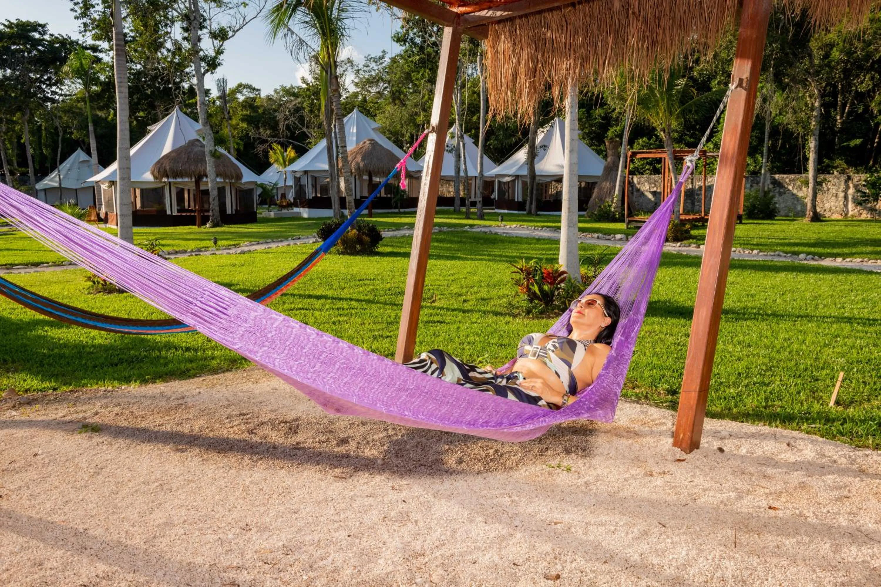 People in Xakluum Eco Glampings