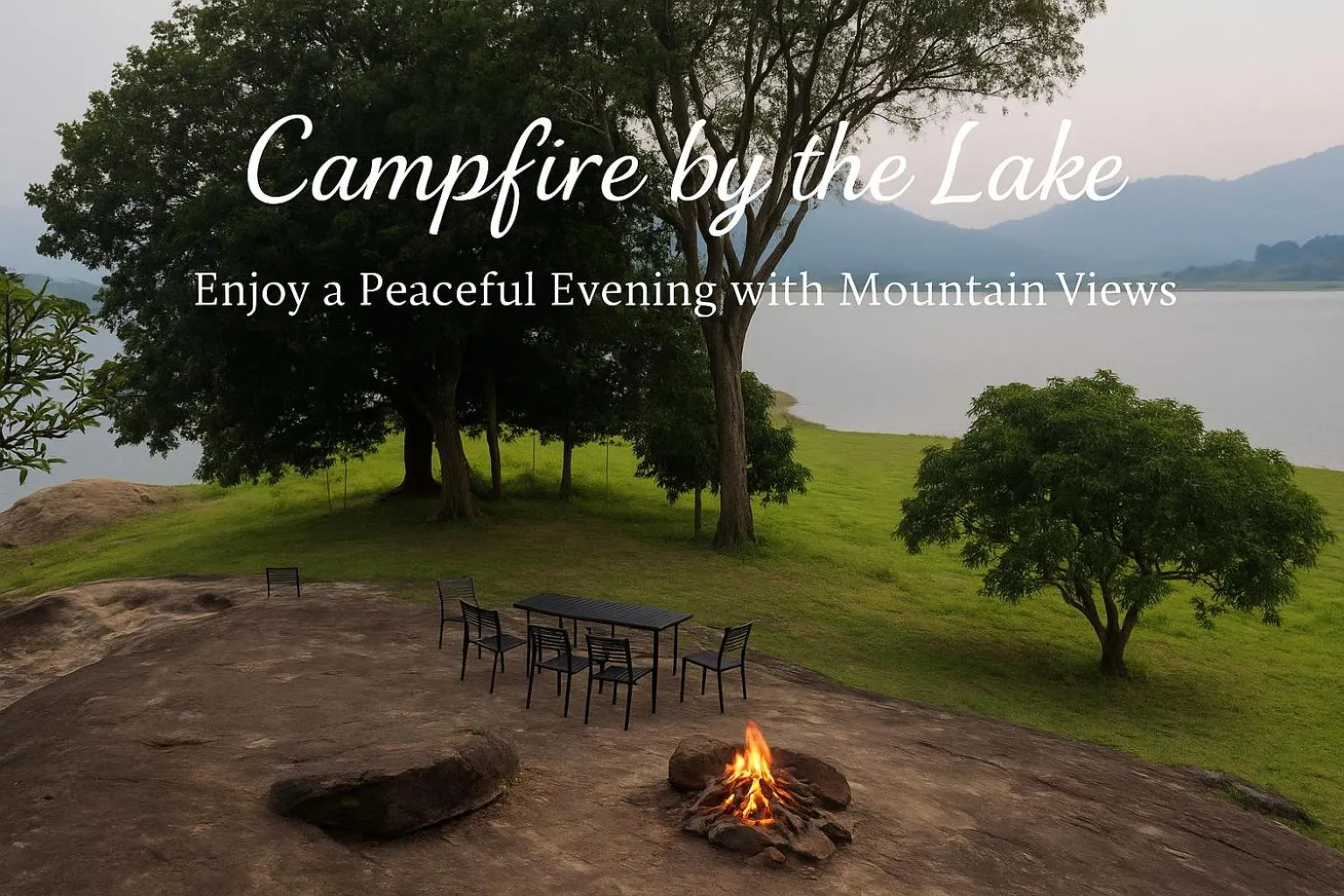 Natural landscape in castle palace kandy