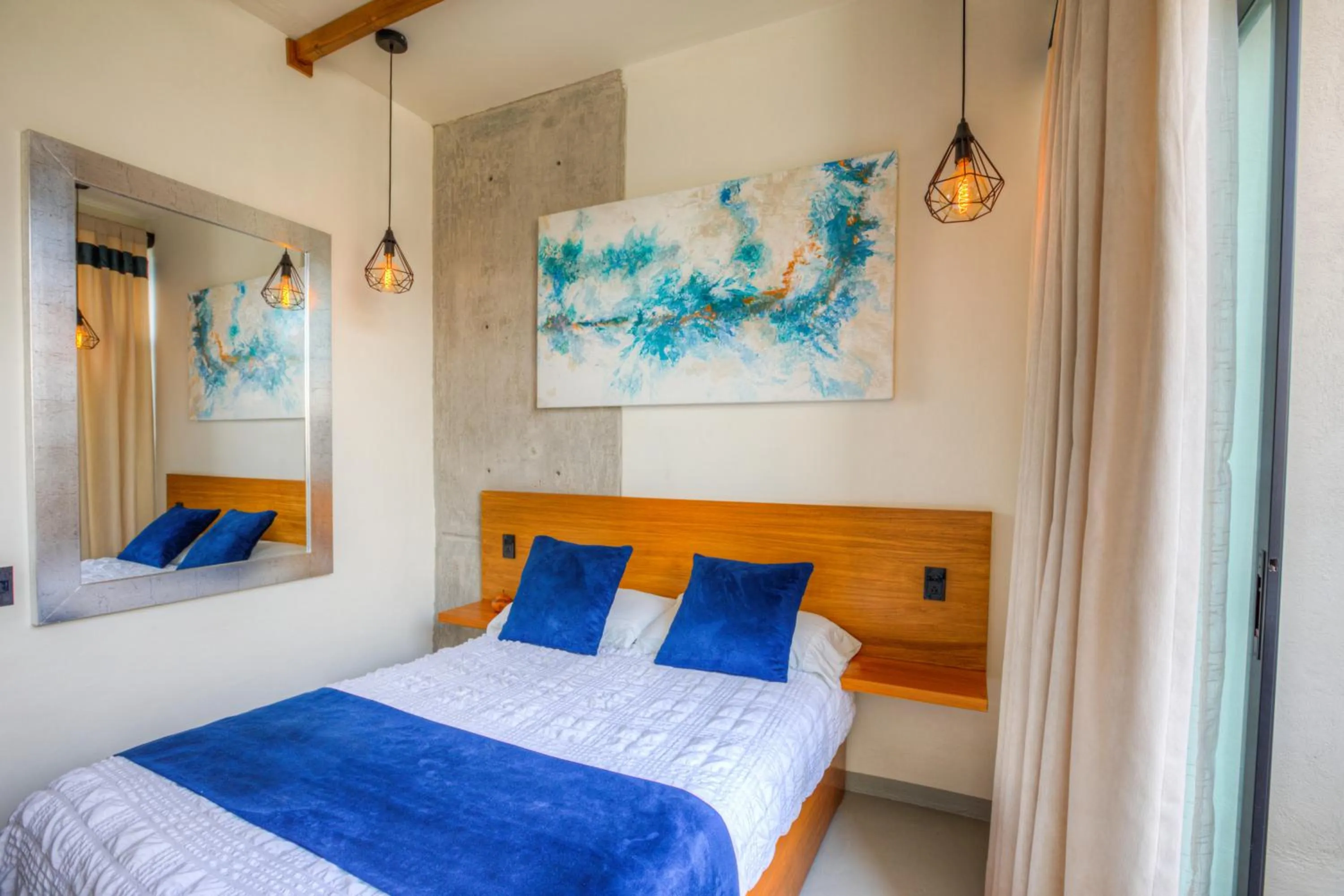 Bed in Casa Ehua Hotel Galería