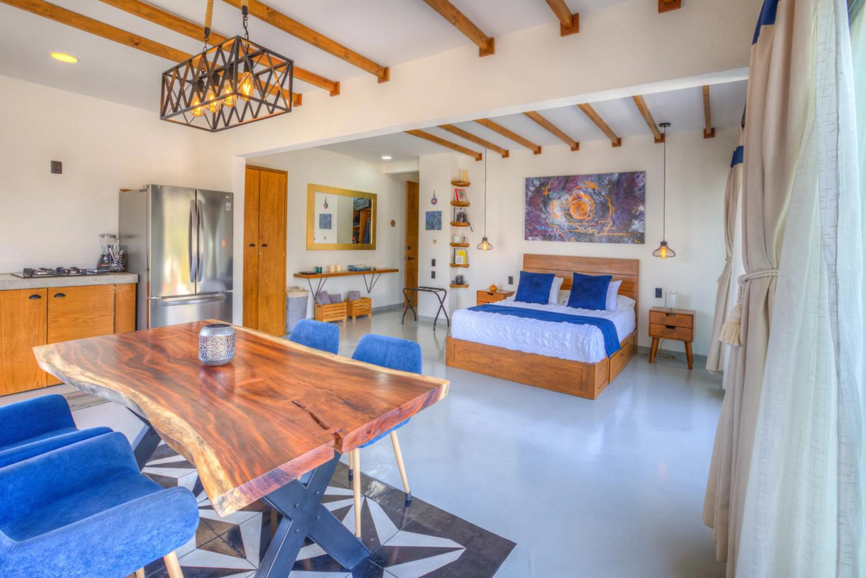 Living room in Casa Ehua Hotel Galería