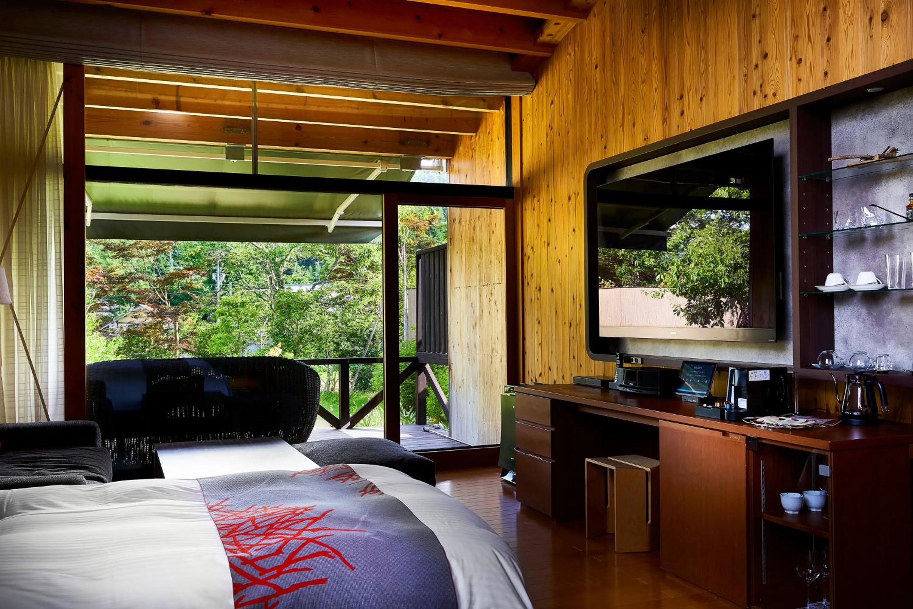 Photo of the whole room, Bed in Sanso Amanosato