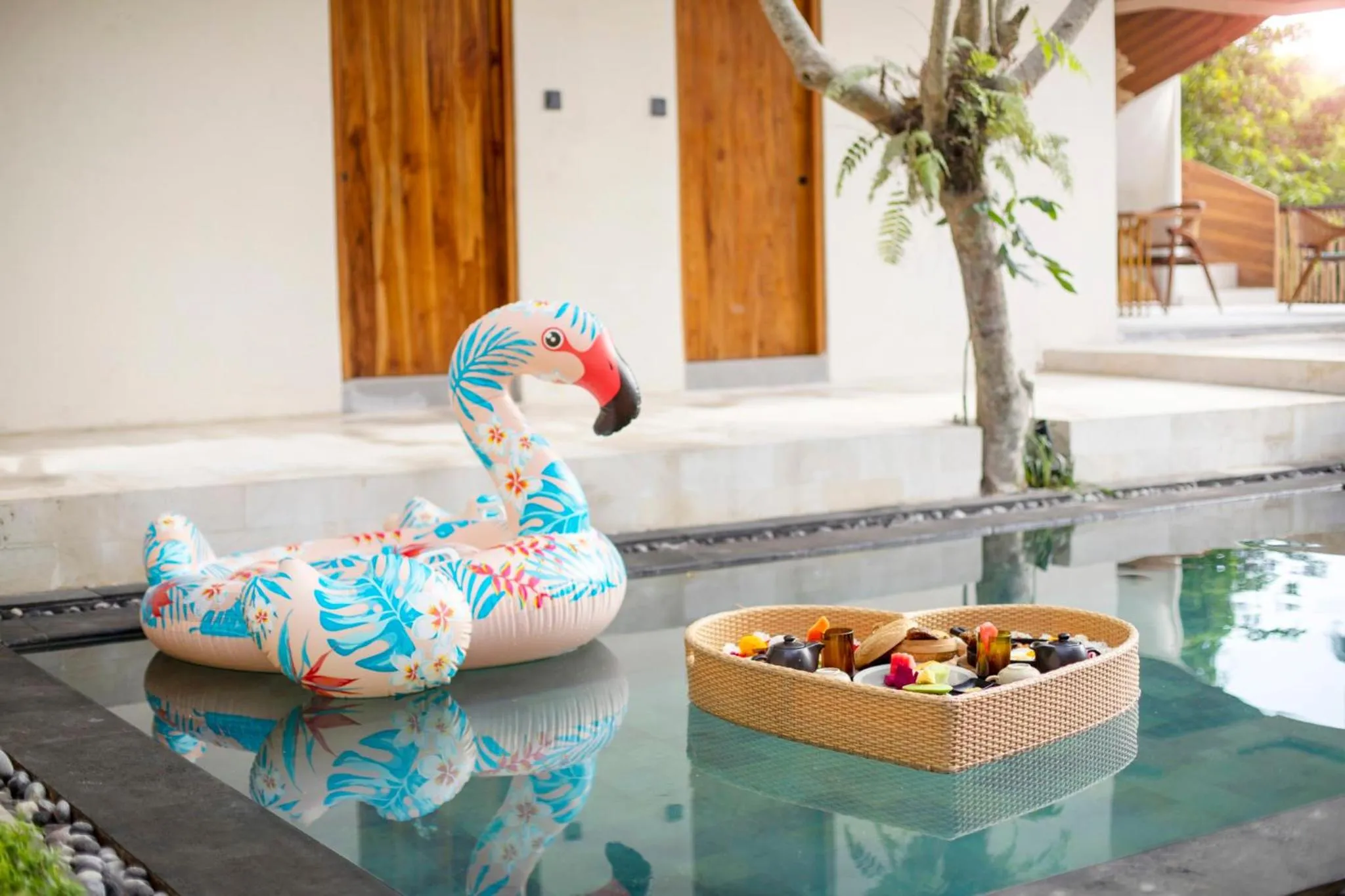 Breakfast in Suara Alam Ubud Villa by Ini Vie Hospitality