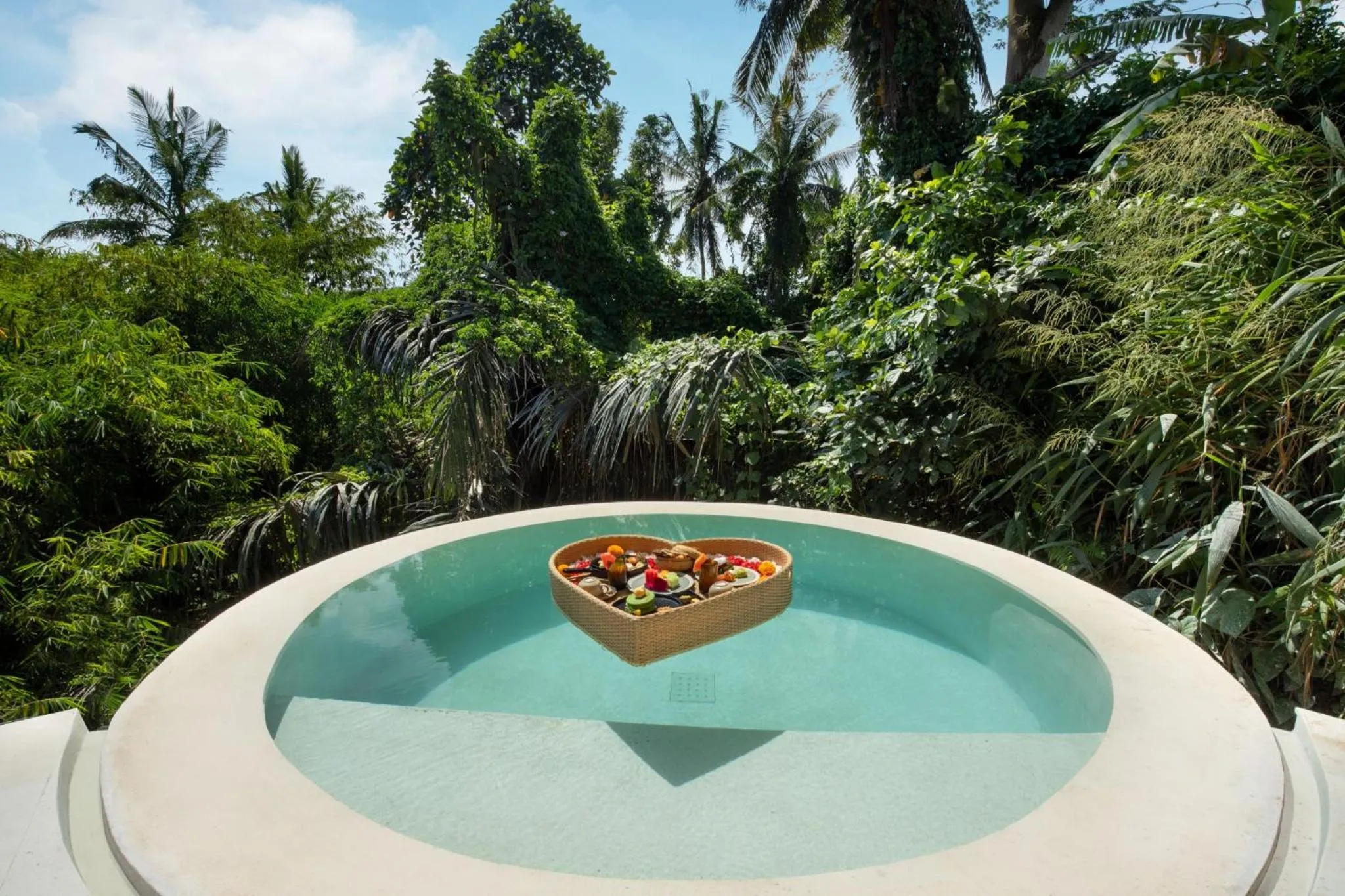 Swimming pool in Suara Alam Ubud Villa by Ini Vie Hospitality