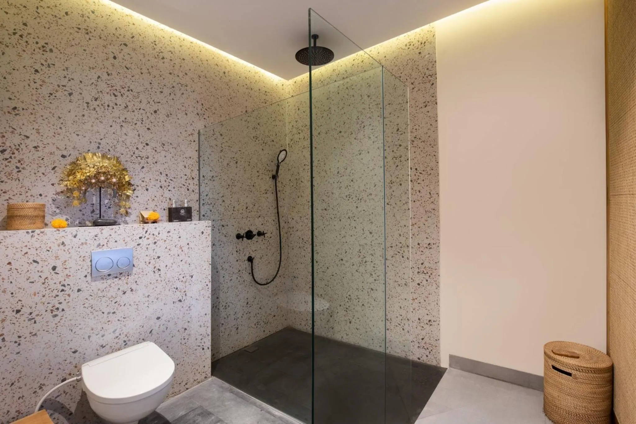 Bathroom in Suara Alam Ubud Villa by Ini Vie Hospitality
