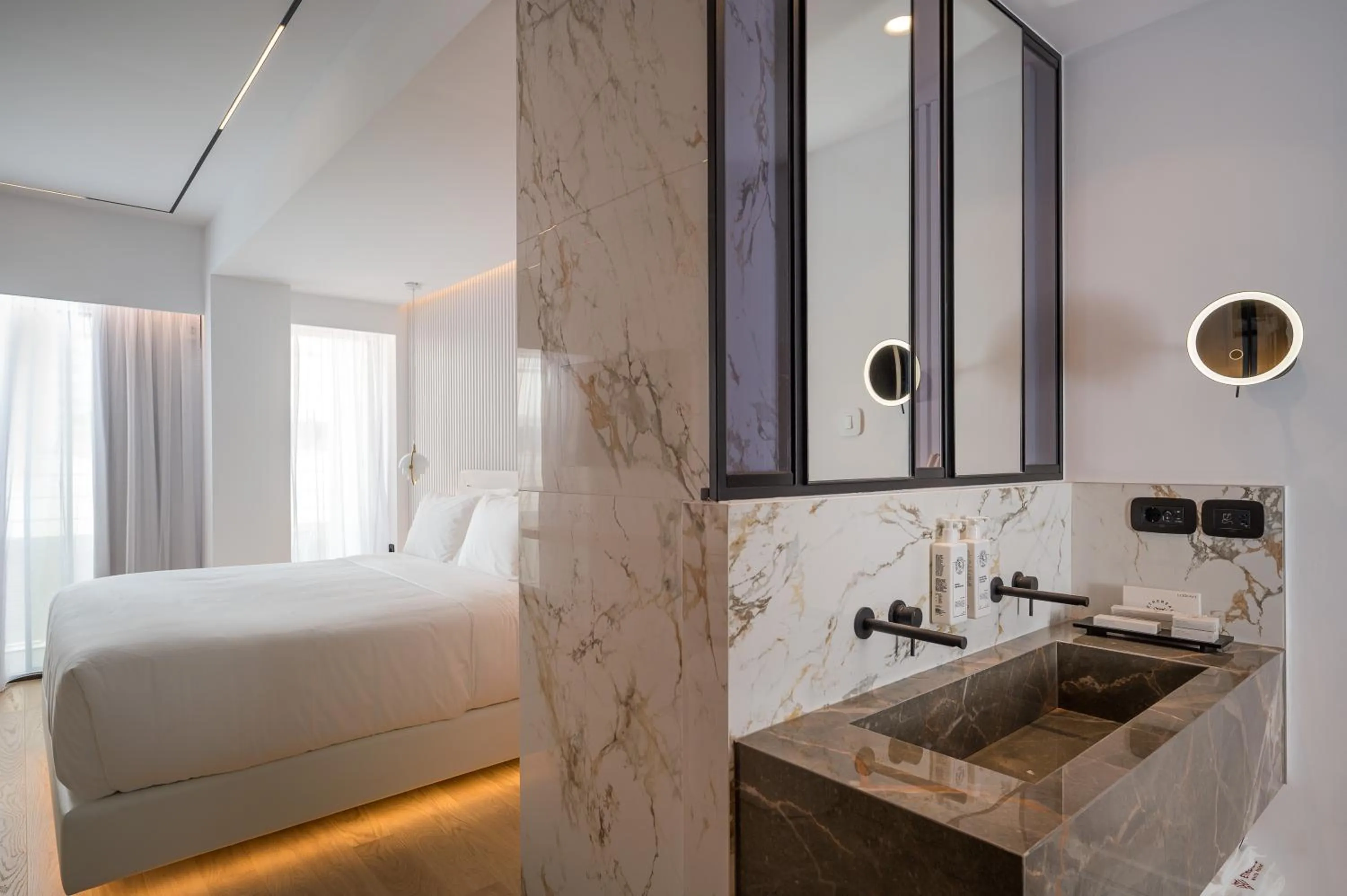 Bed in Ethereal White Resort Hotel & Spa - Adults Only