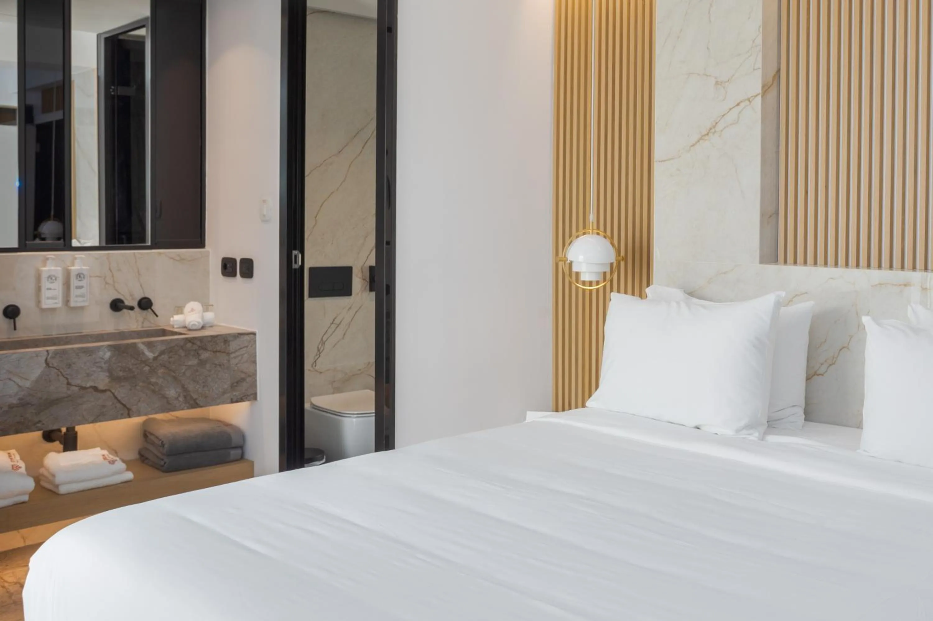 Bed in Ethereal White Resort Hotel & Spa - Adults Only