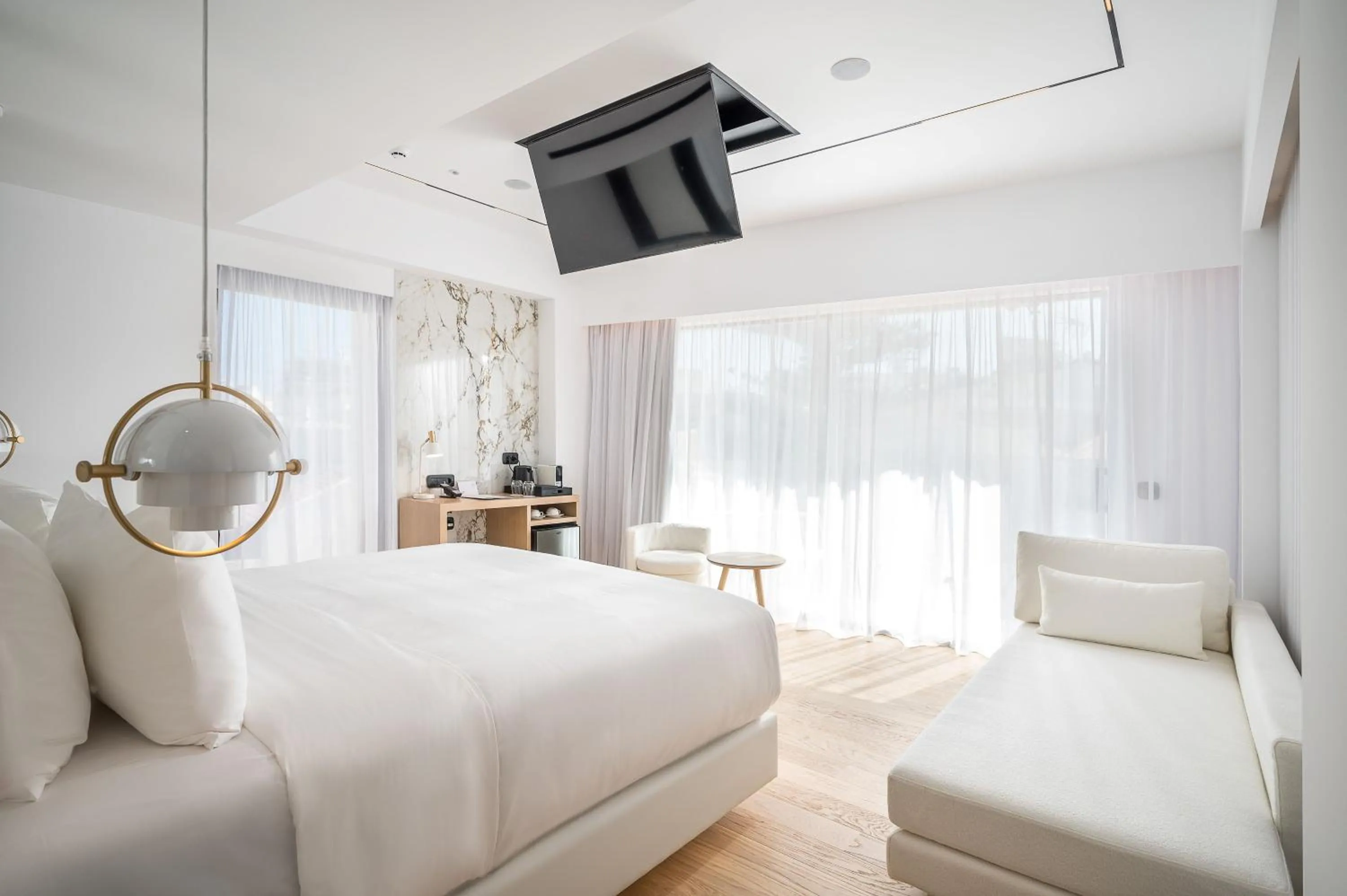 Bed in Ethereal White Resort Hotel & Spa - Adults Only