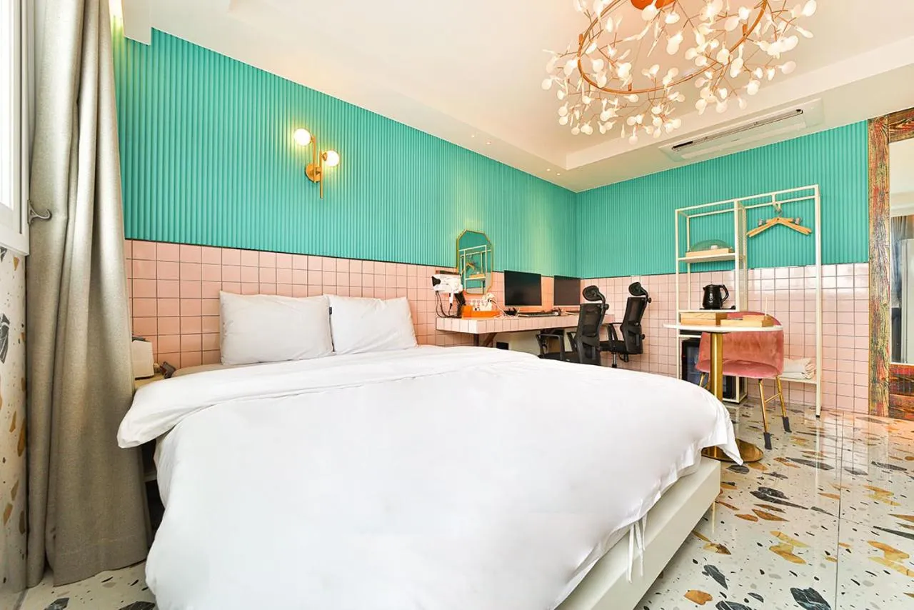 Bed in Hotel February Tongyeong Jukrim