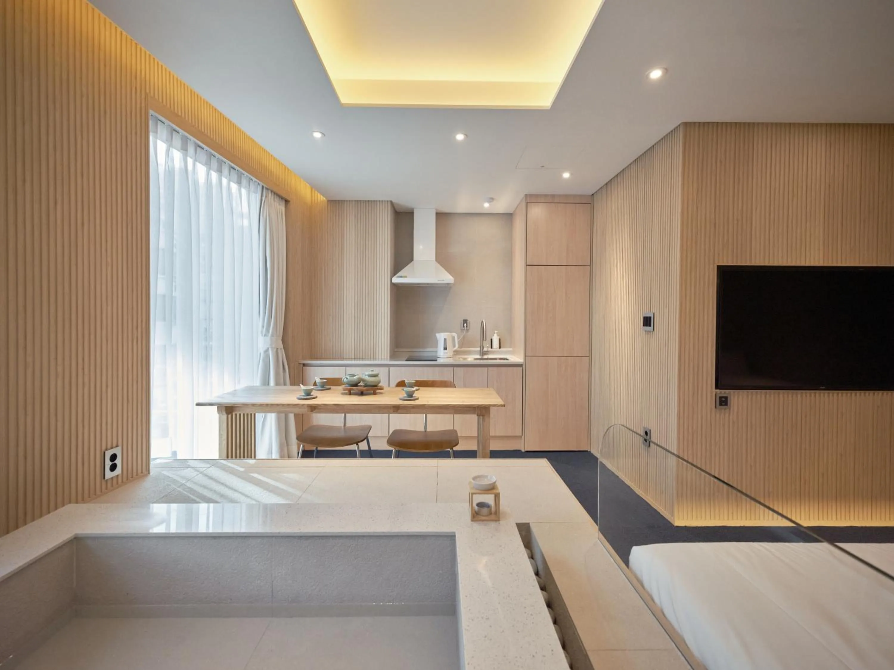 Bedroom, Bed in UH Suite Seoul Square