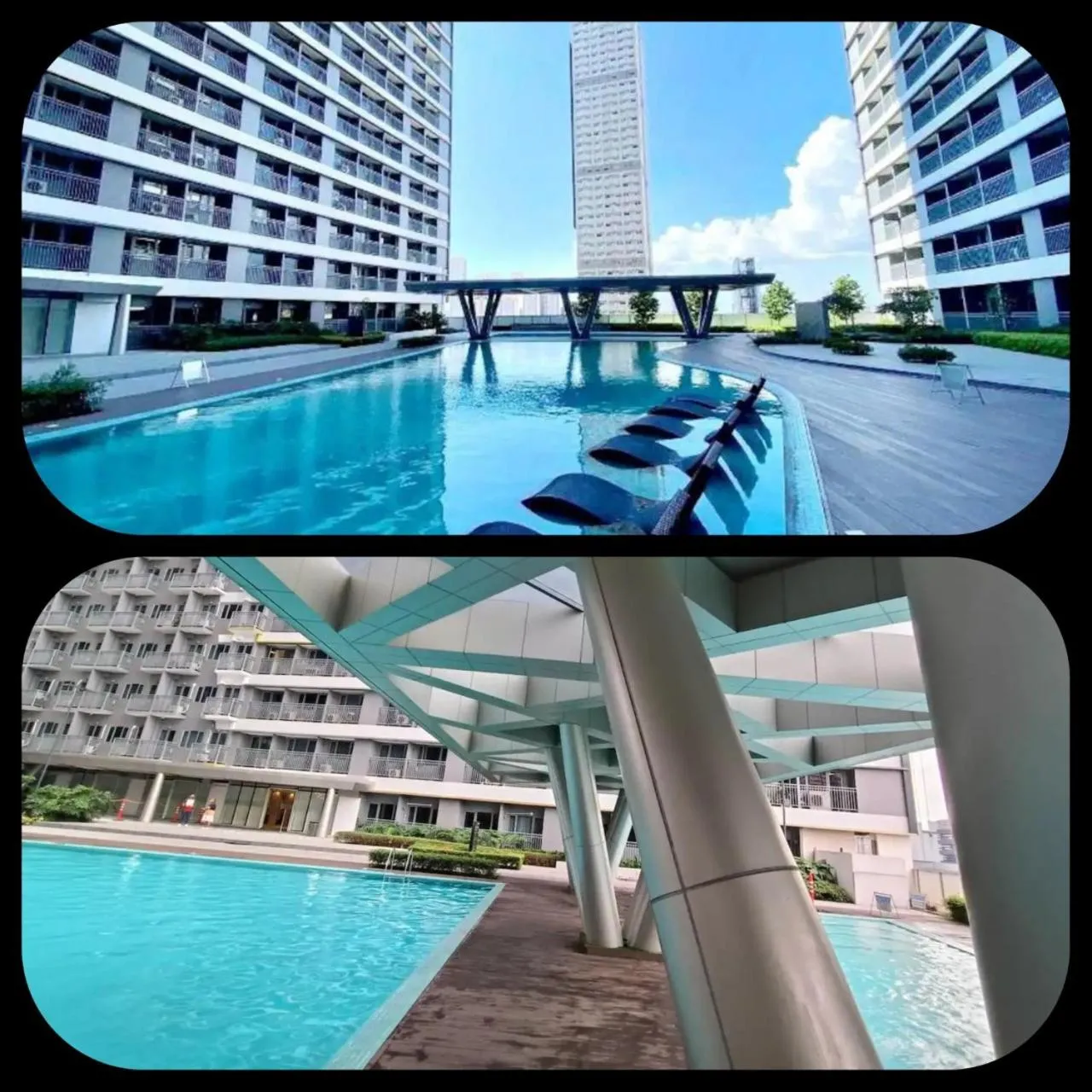 Swimming pool in Penthouse studio at Fame Residence 41st Floor, ShangriLa-Megamall
