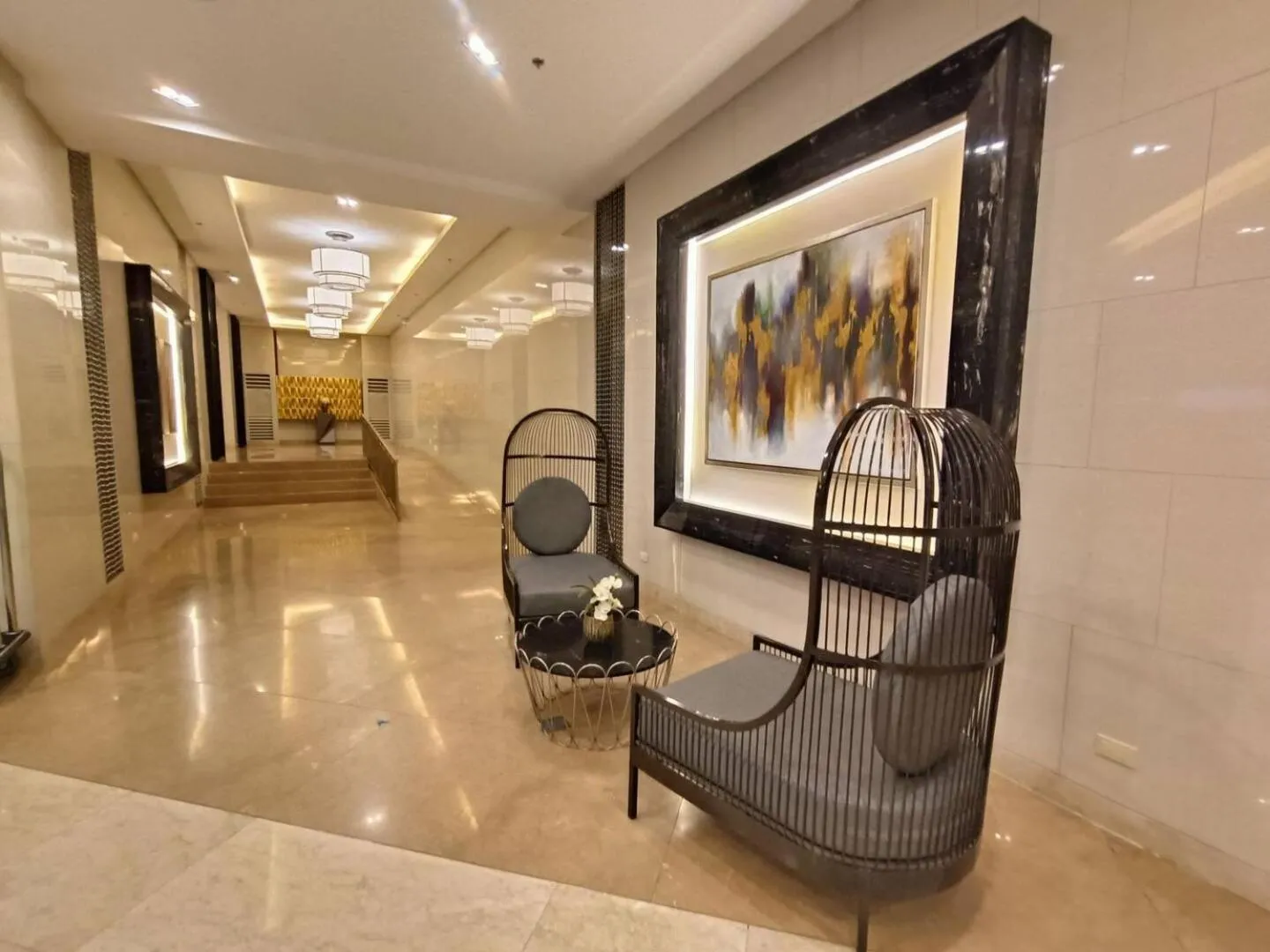 Business facilities in Penthouse studio at Fame Residence 41st Floor, ShangriLa-Megamall