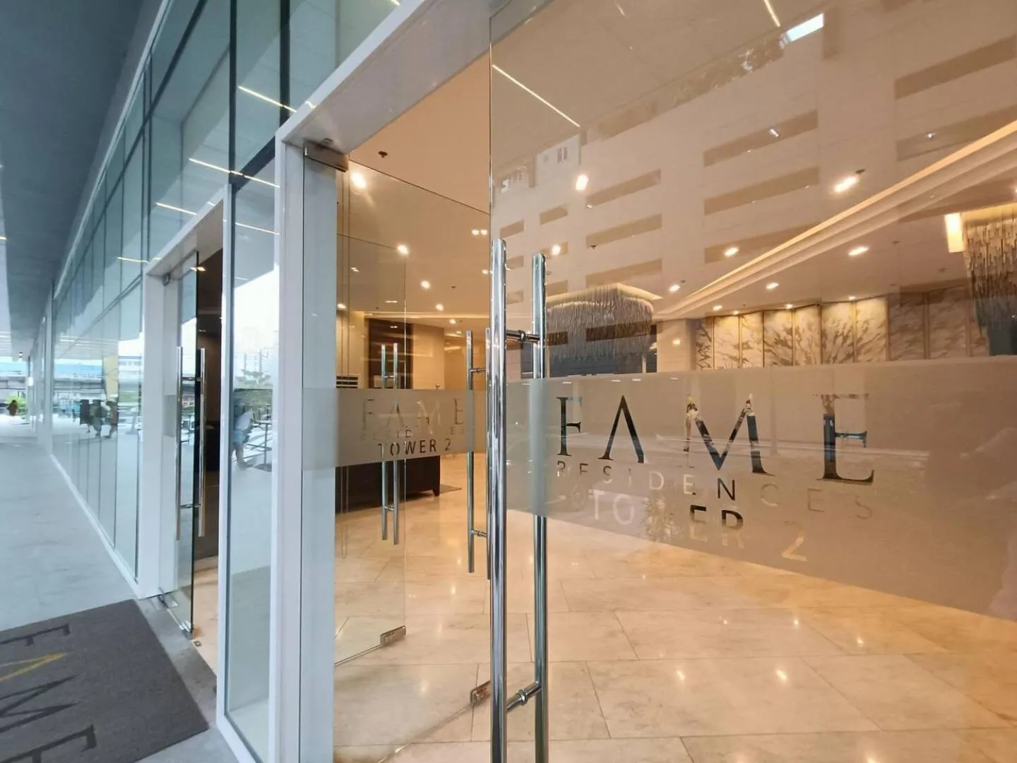 Facade/entrance in Penthouse studio at Fame Residence 41st Floor, ShangriLa-Megamall