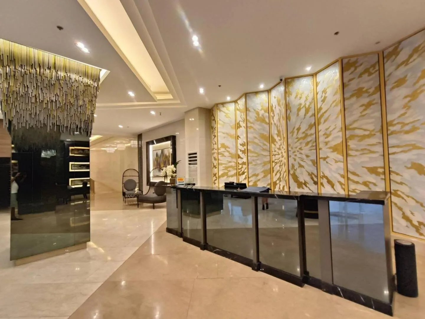 Lobby or reception in Penthouse studio at Fame Residence 41st Floor, ShangriLa-Megamall