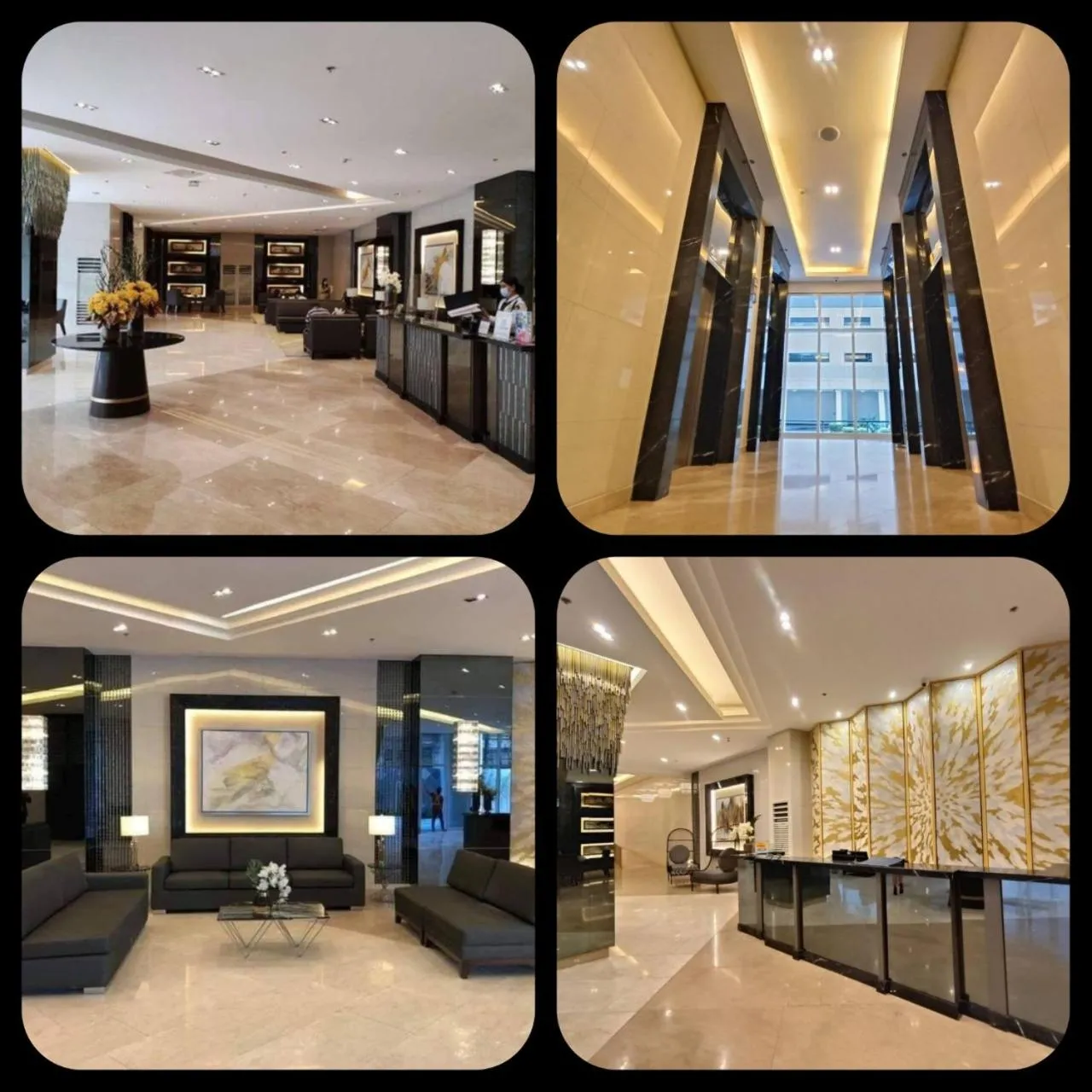 Lobby or reception in Penthouse studio at Fame Residence 41st Floor, ShangriLa-Megamall