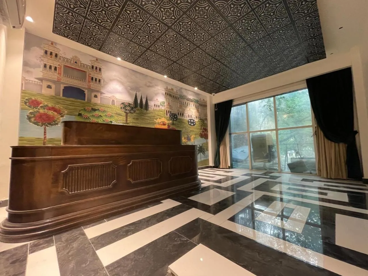 Lobby or reception in The Saga Hotel Green Park