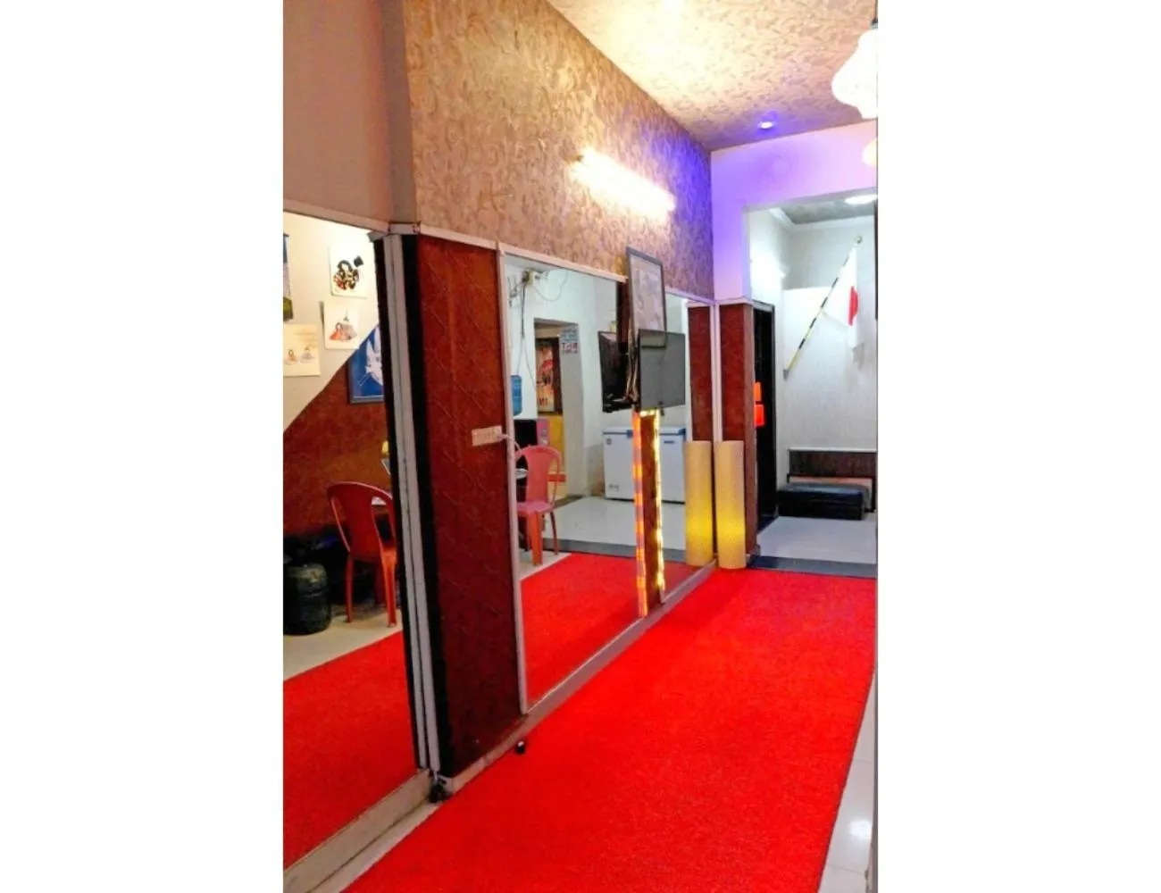 TV and multimedia, Bed in Osaka Taj Hotel, Agra