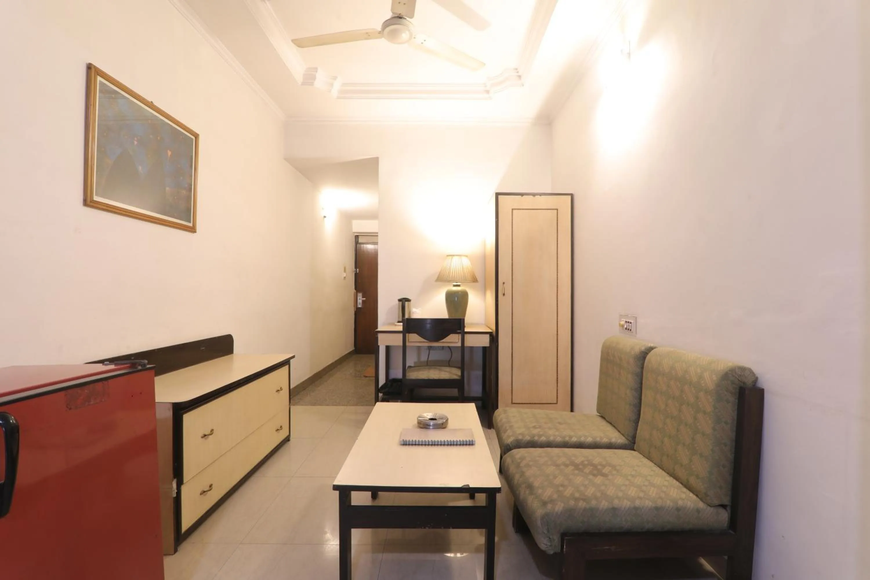 Seating area in Hotel Mohan