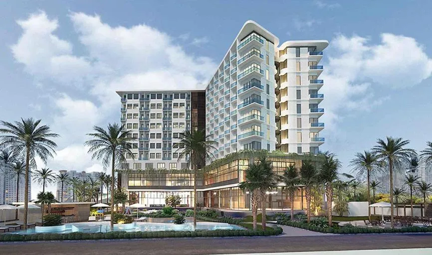 Property building in Seabird Hotel Thien Cam