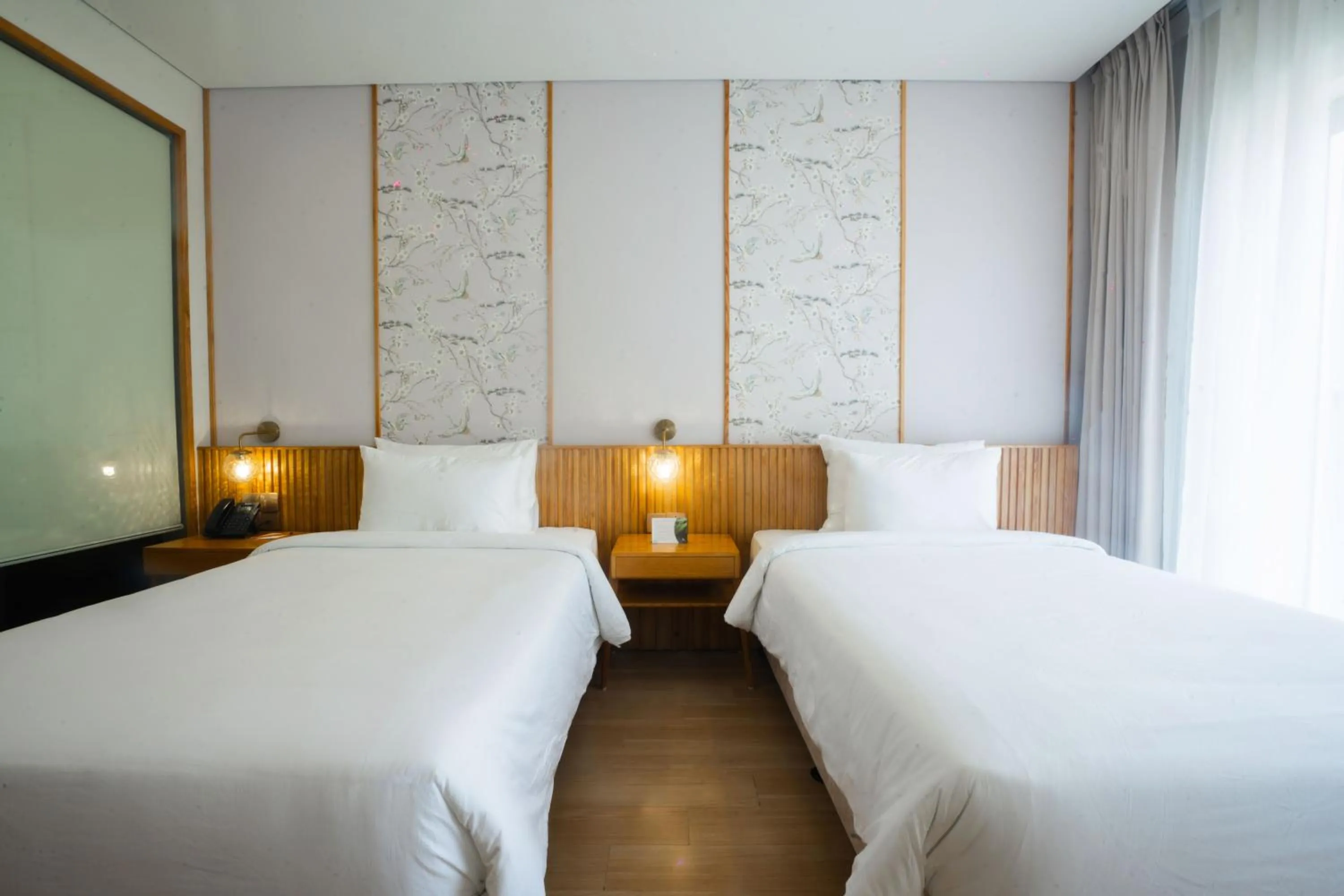 Bed in Seabird Hotel Thien Cam