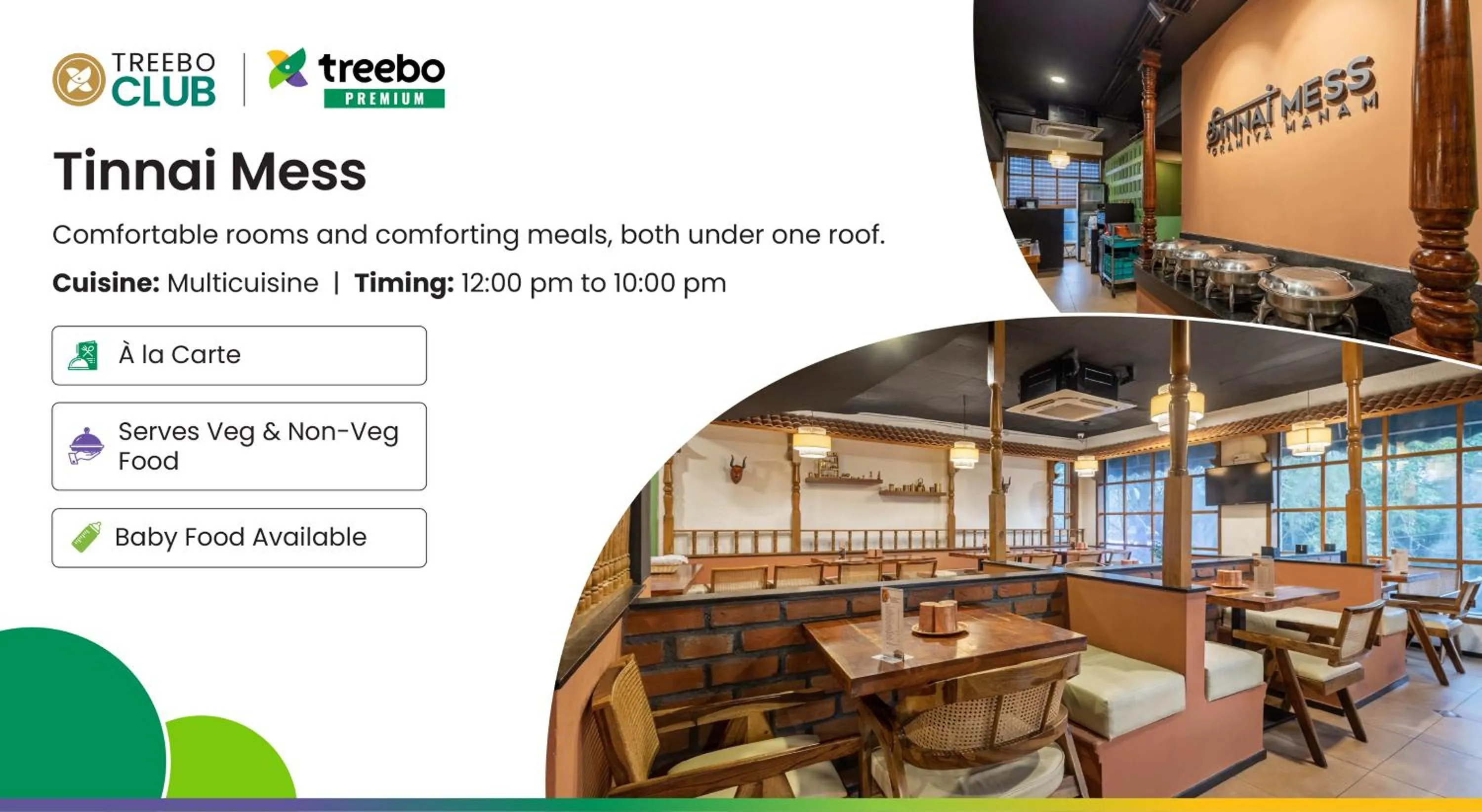 Restaurant/places to eat in Treebo Premium Twin Star