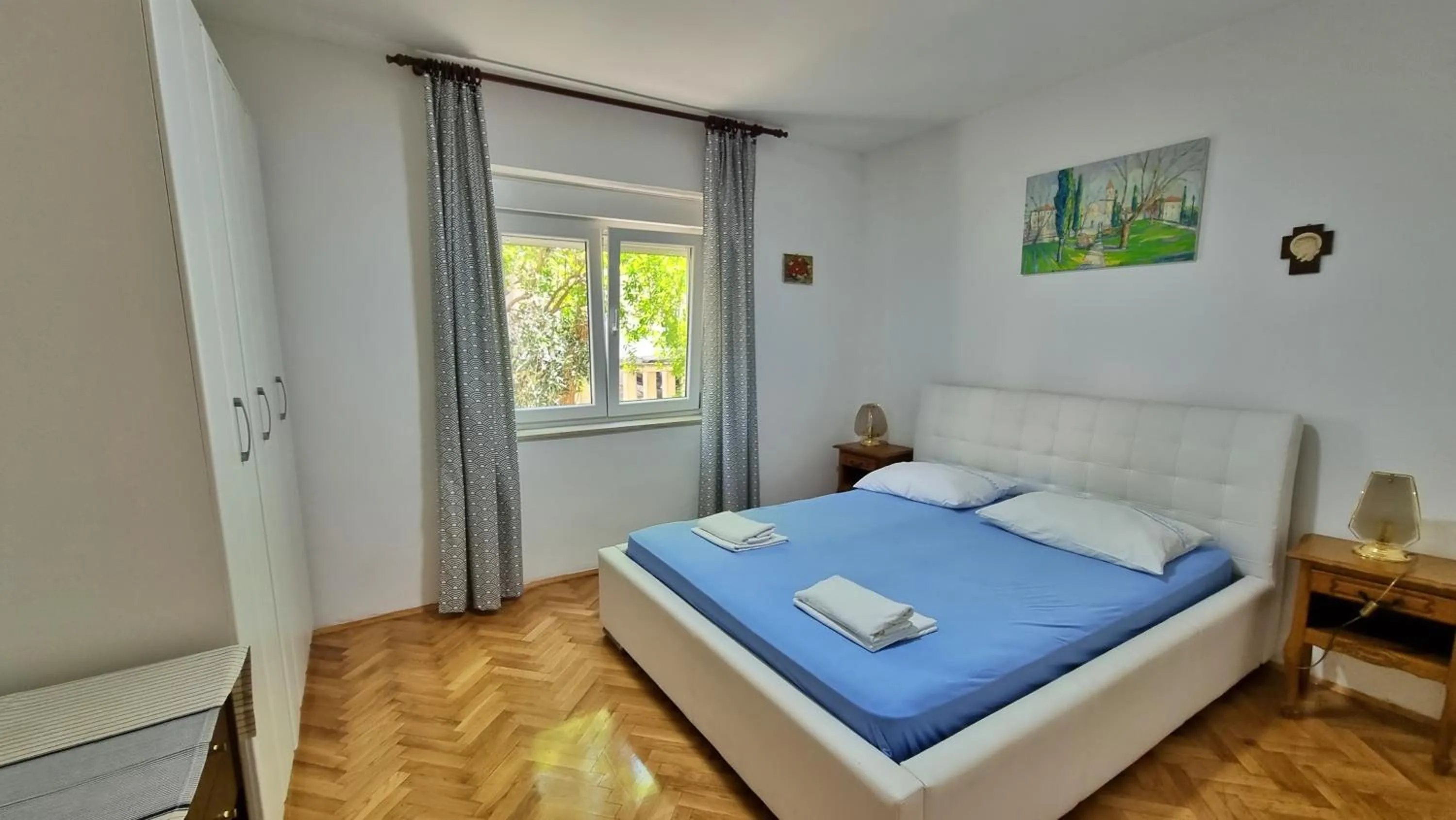Bedroom, Bed in Apartments Iko Nemira