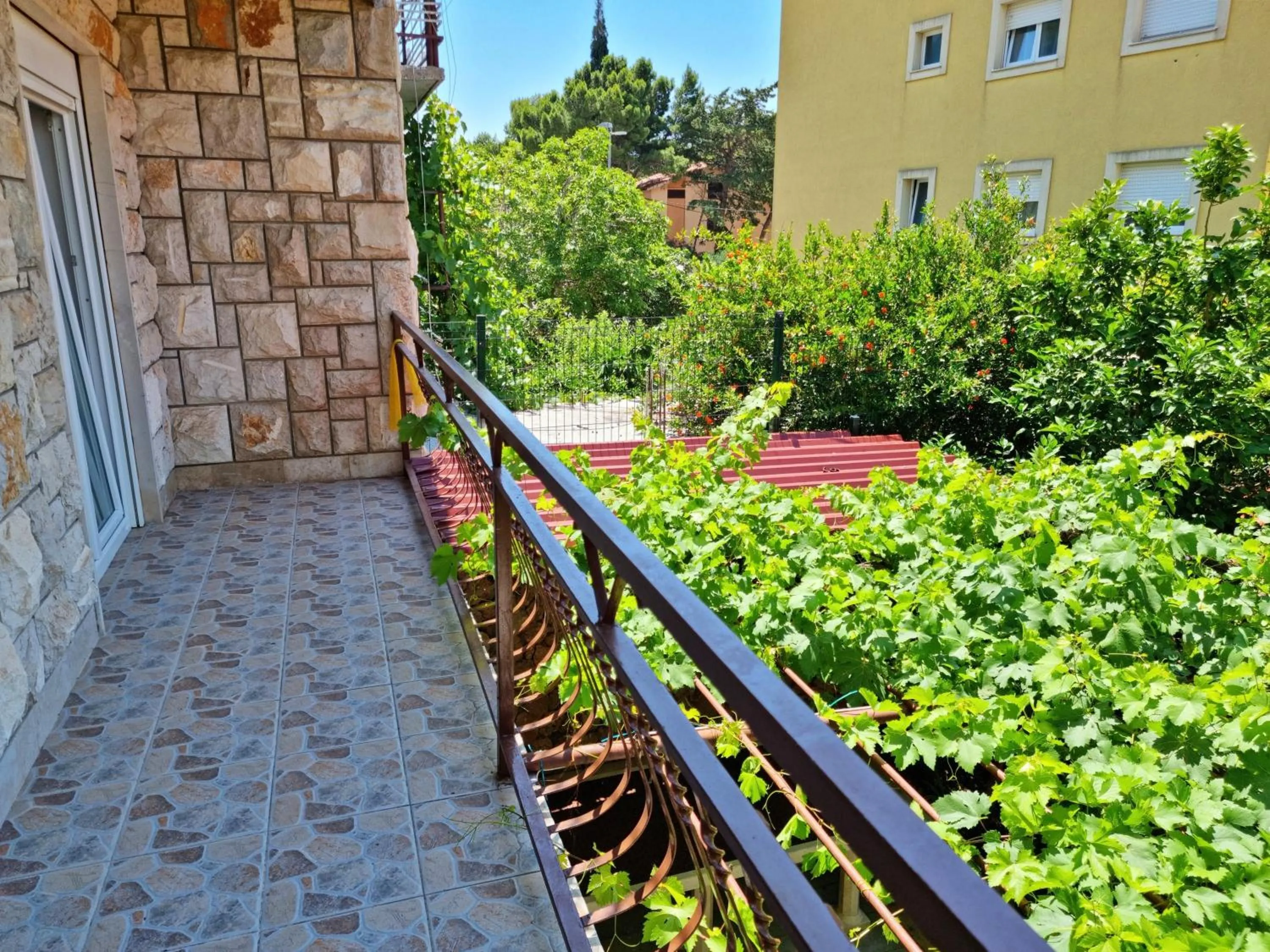 Balcony/Terrace in Apartments Iko Nemira