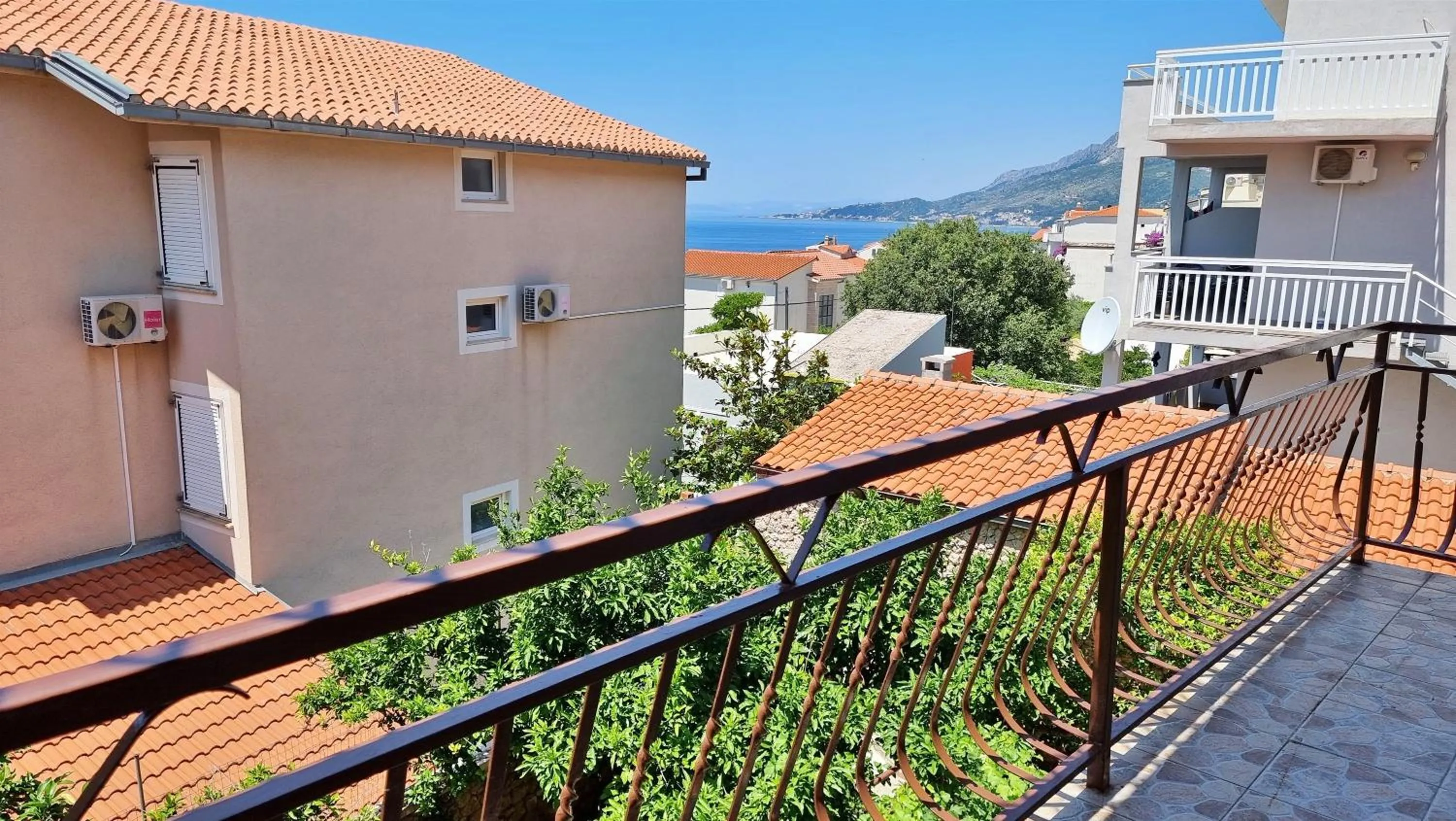 Balcony/Terrace in Apartments Iko Nemira