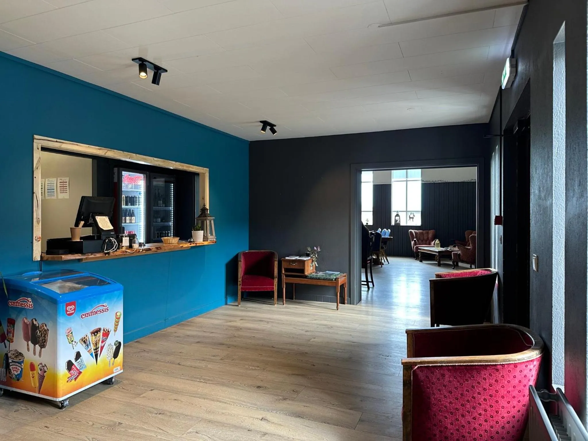 Lobby or reception in Studlagil INN Hostel