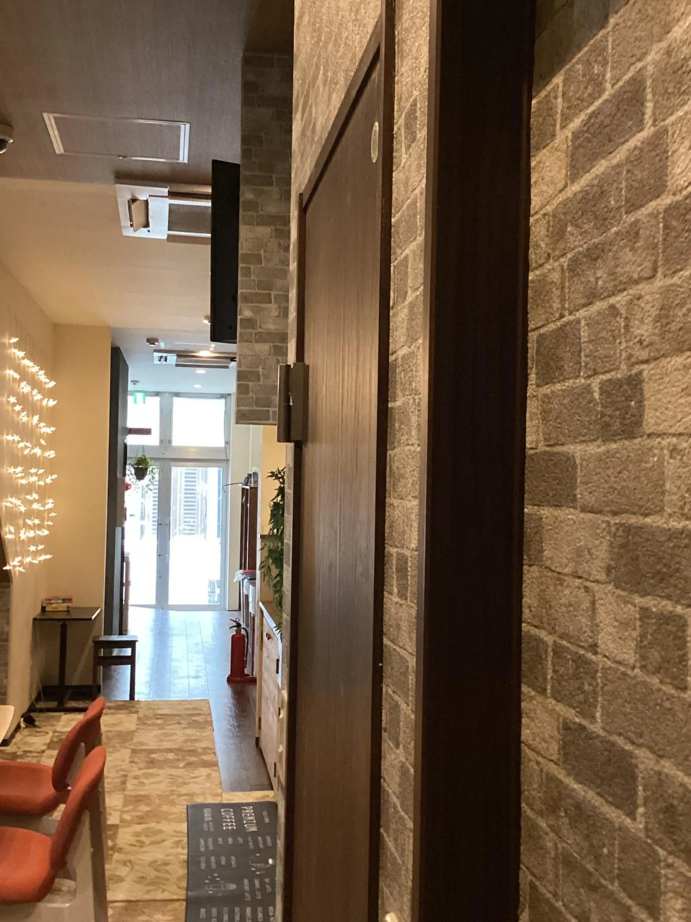 Living room in Osaka Namba Hostel MIYABI