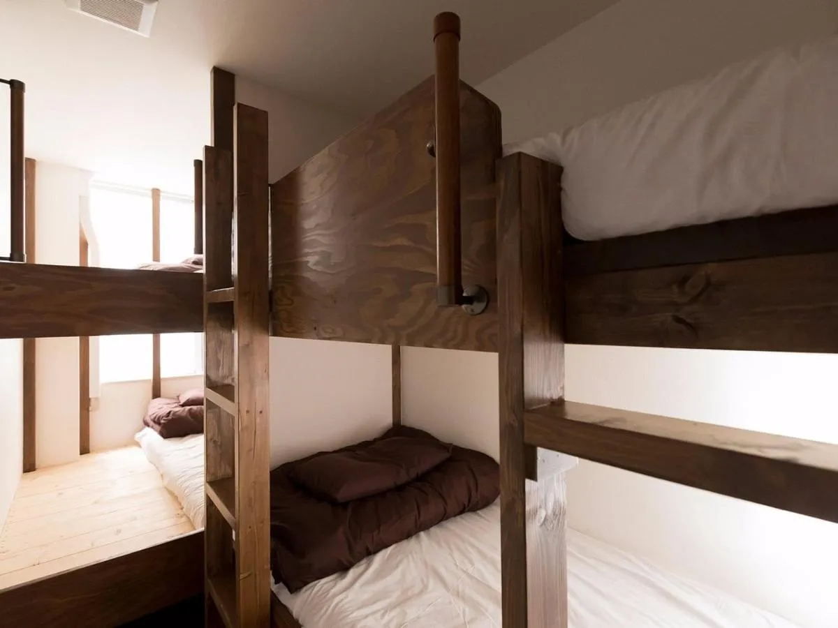 Bed in Osaka Namba Hostel MIYABI