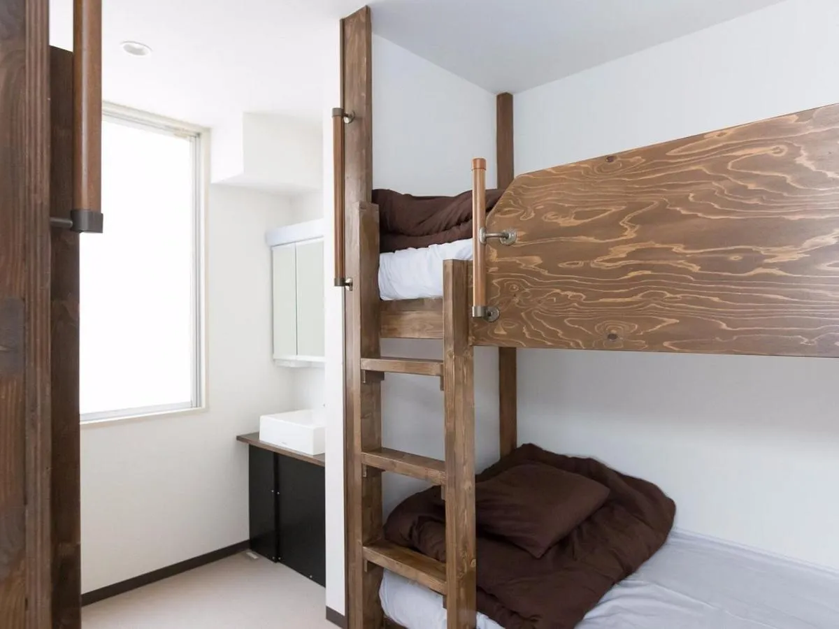 bunk bed, Bed in Osaka Namba Hostel MIYABI