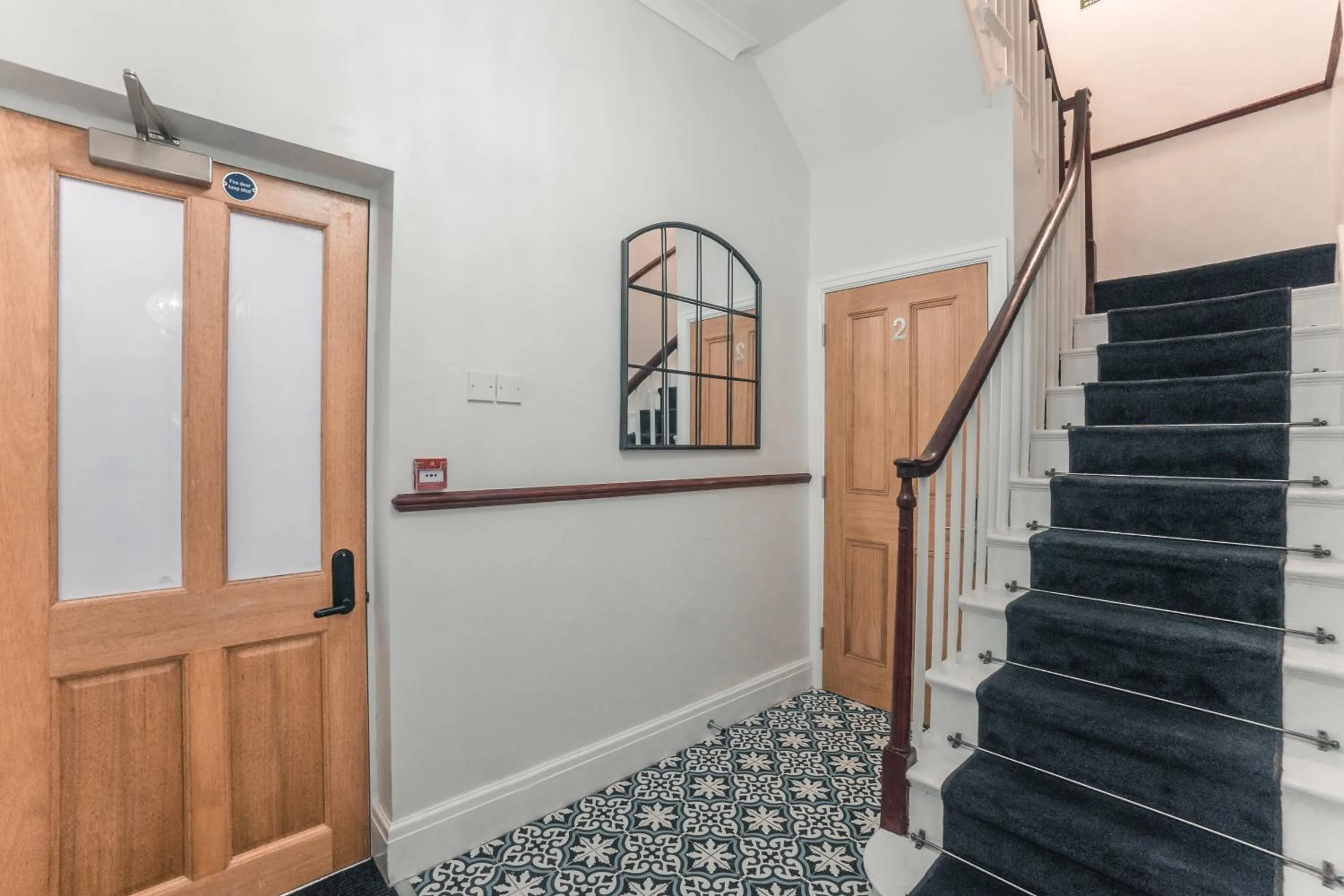 Facade/entrance in Clarence Street Town House