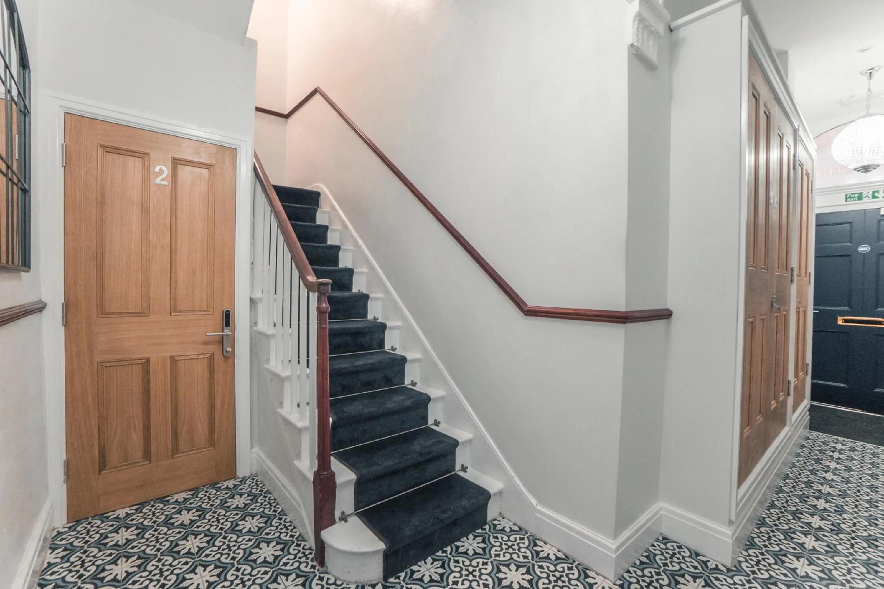 Facade/entrance in Clarence Street Town House