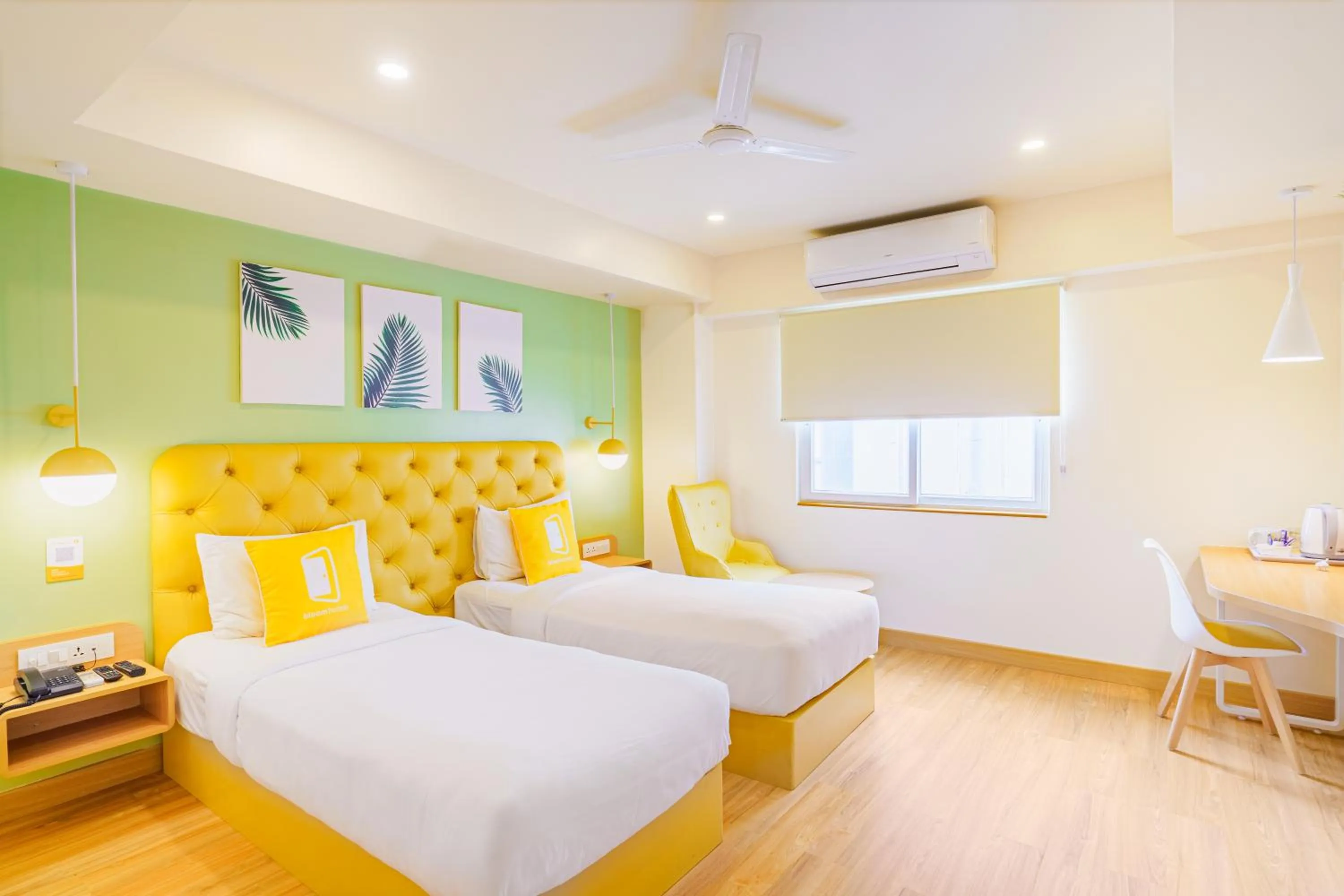 Bedroom, Bed in Bloom Hotel - Cyber Towers