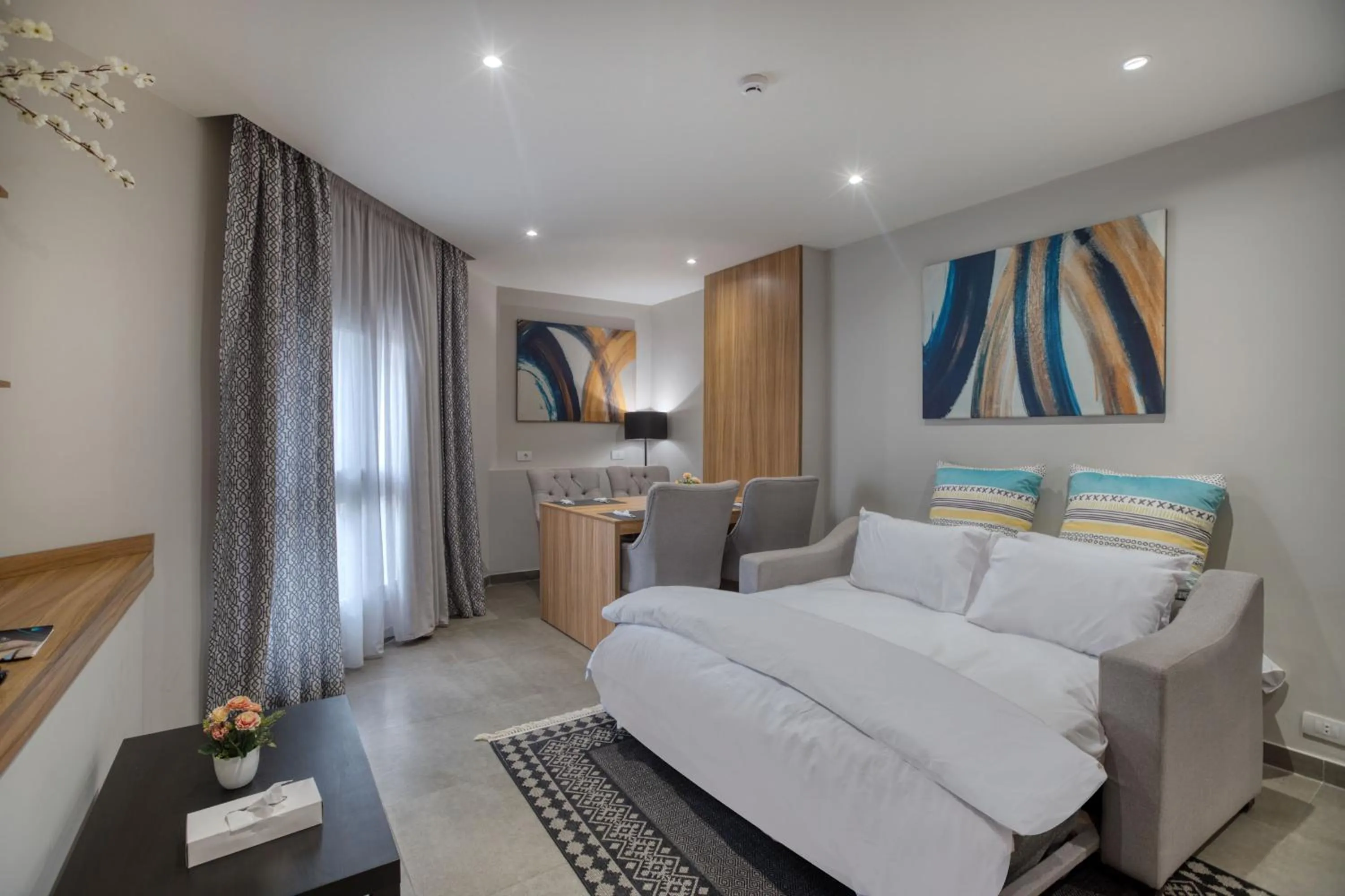 Bed in Locanda Museum Hotel