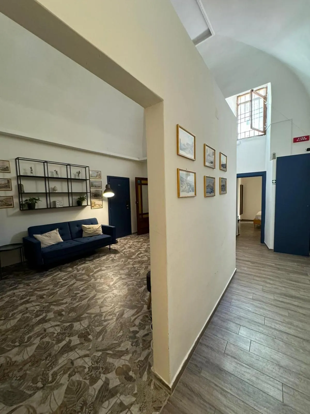 Decorative detail, Bed in Palazzo Belmosto