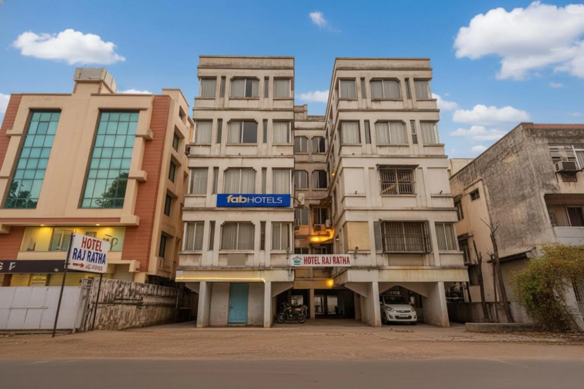 Property building in FabHotel Raj Ratna - Nr Ashram Road