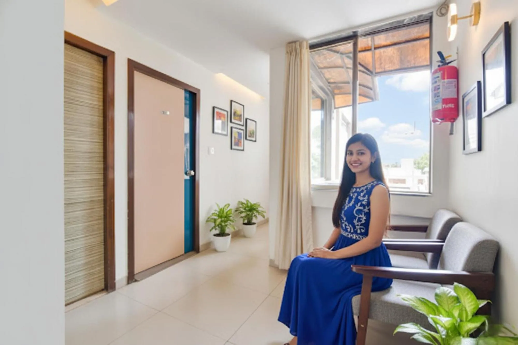 Seating area in FabHotel Raj Ratna - Nr Ashram Road