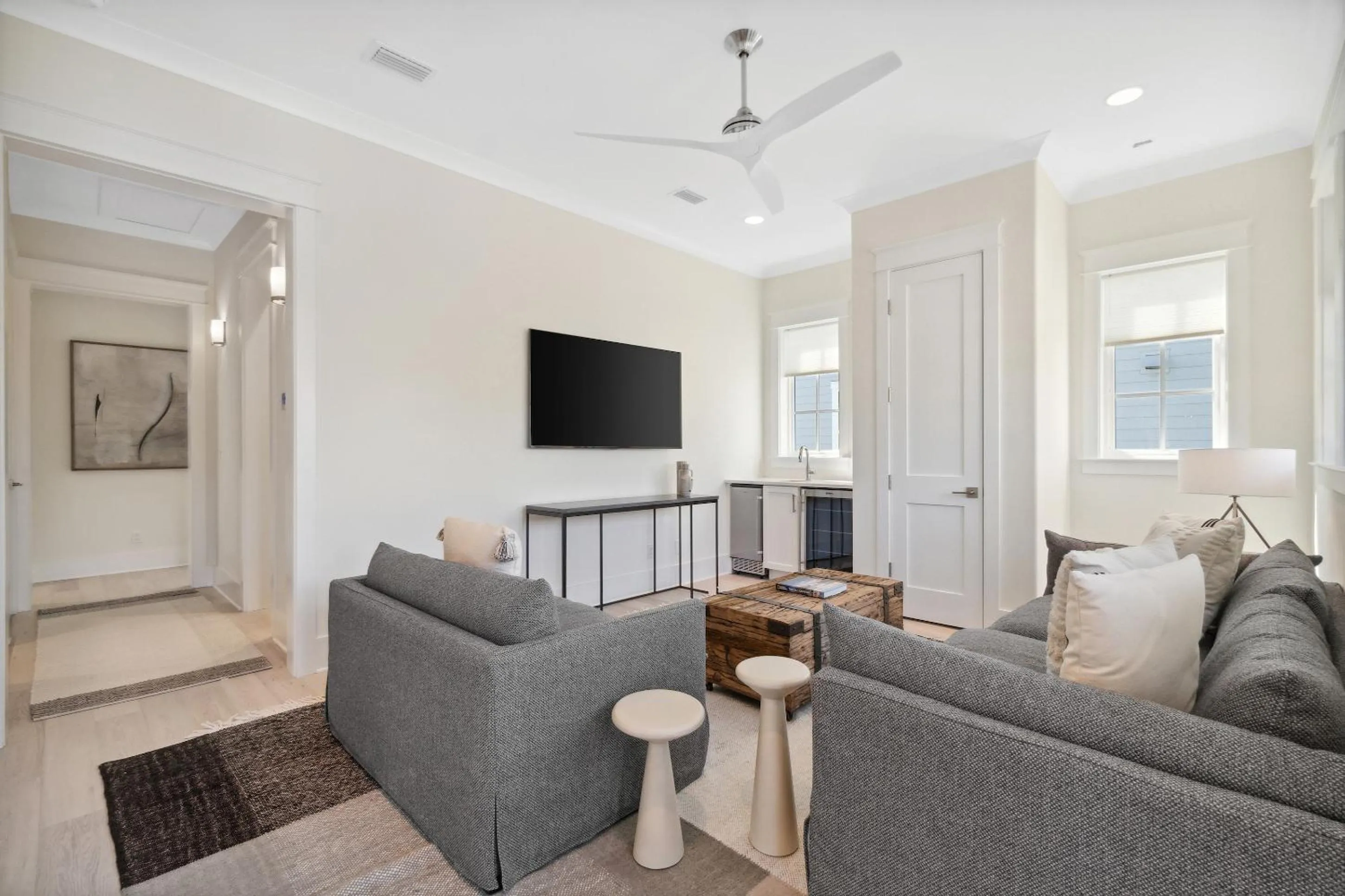 TV and multimedia in 30A Beach House - Harlie's House by Panhandle Getaways