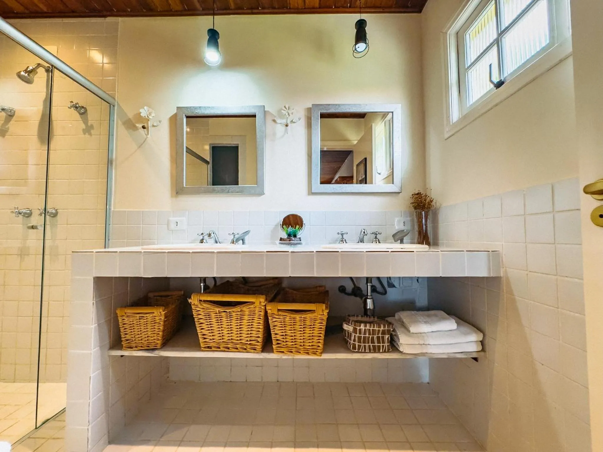 Shower in Pousada Ville Le Mont - Campos do Jordao