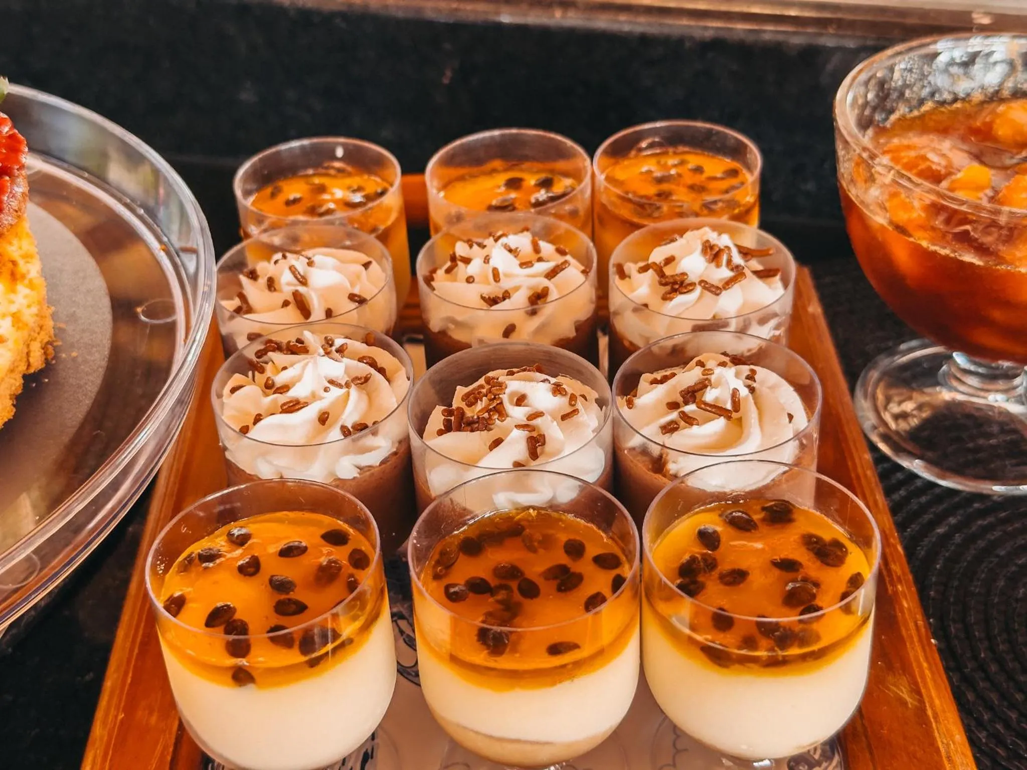Continental breakfast in Pousada Ville Le Mont - Campos do Jordao