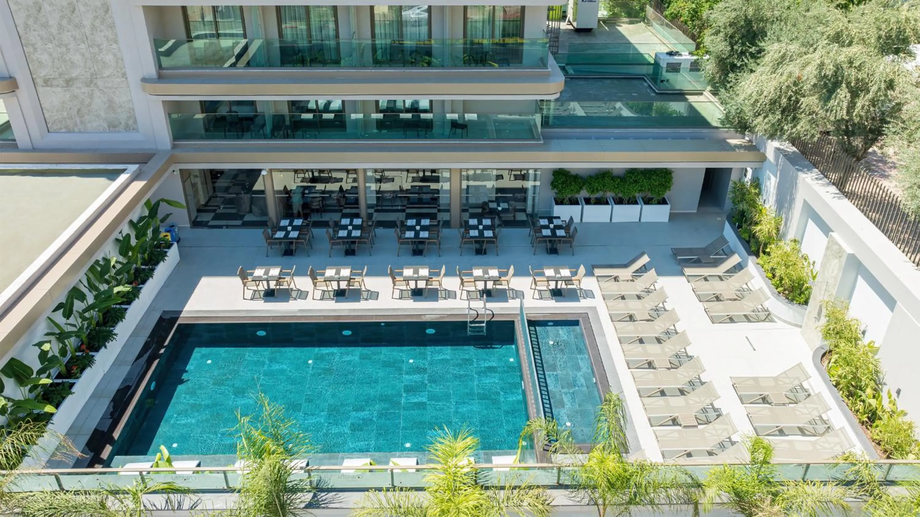 Property building in Awen Lara Hotel