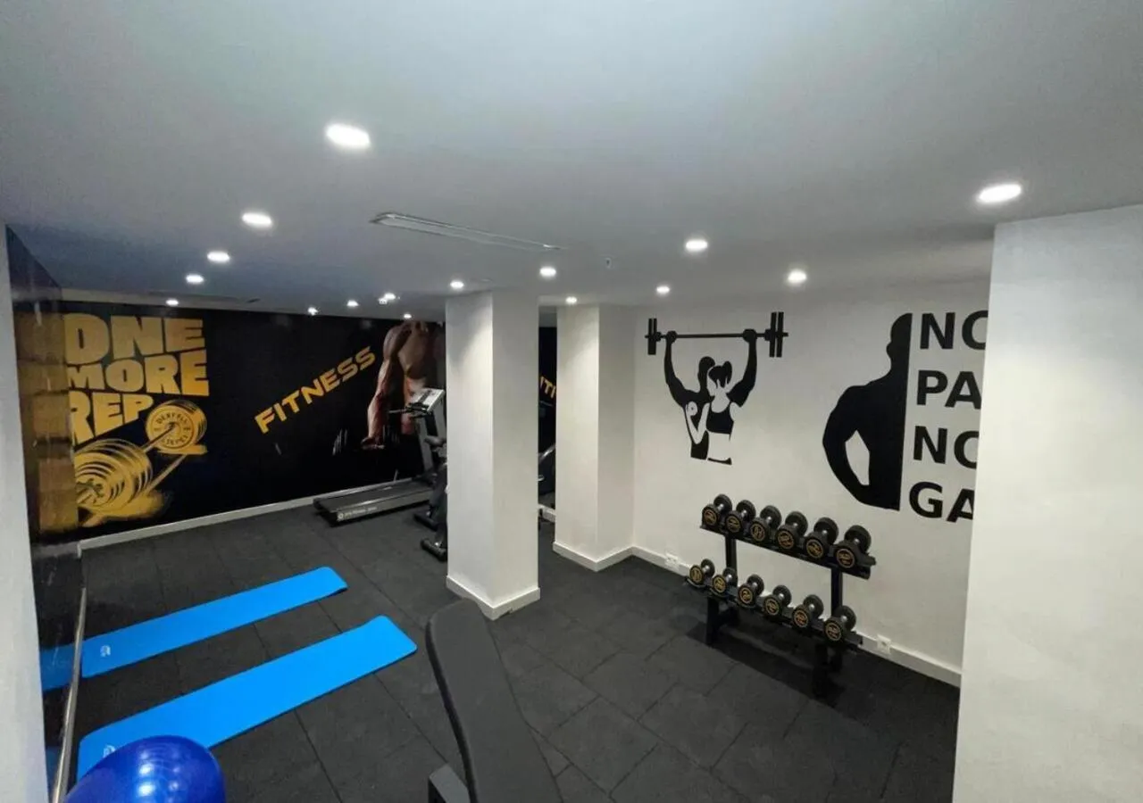 Fitness centre/facilities in Awen Lara Hotel