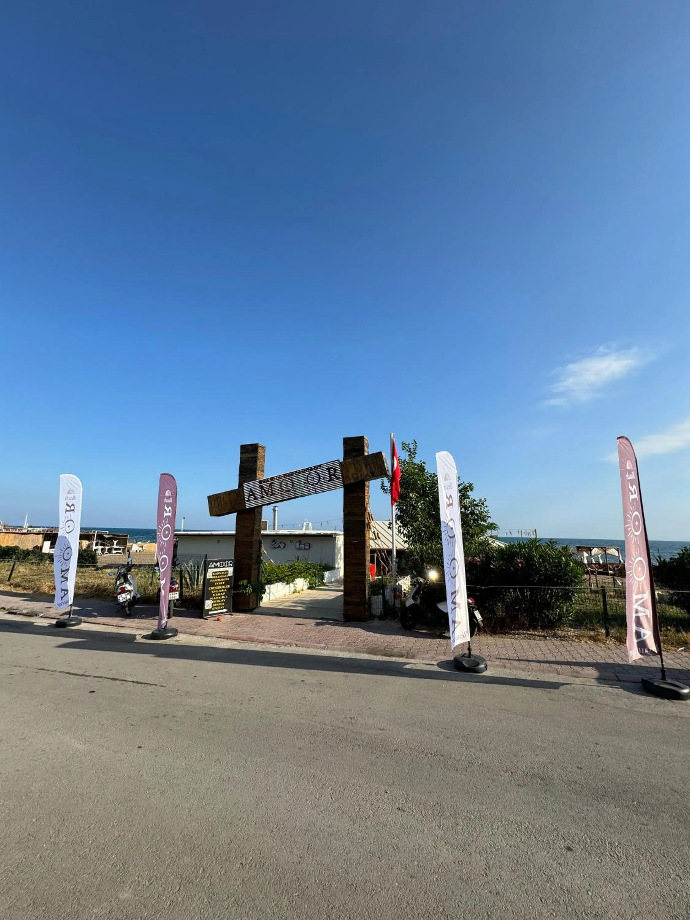 Beach in Awen Lara Hotel