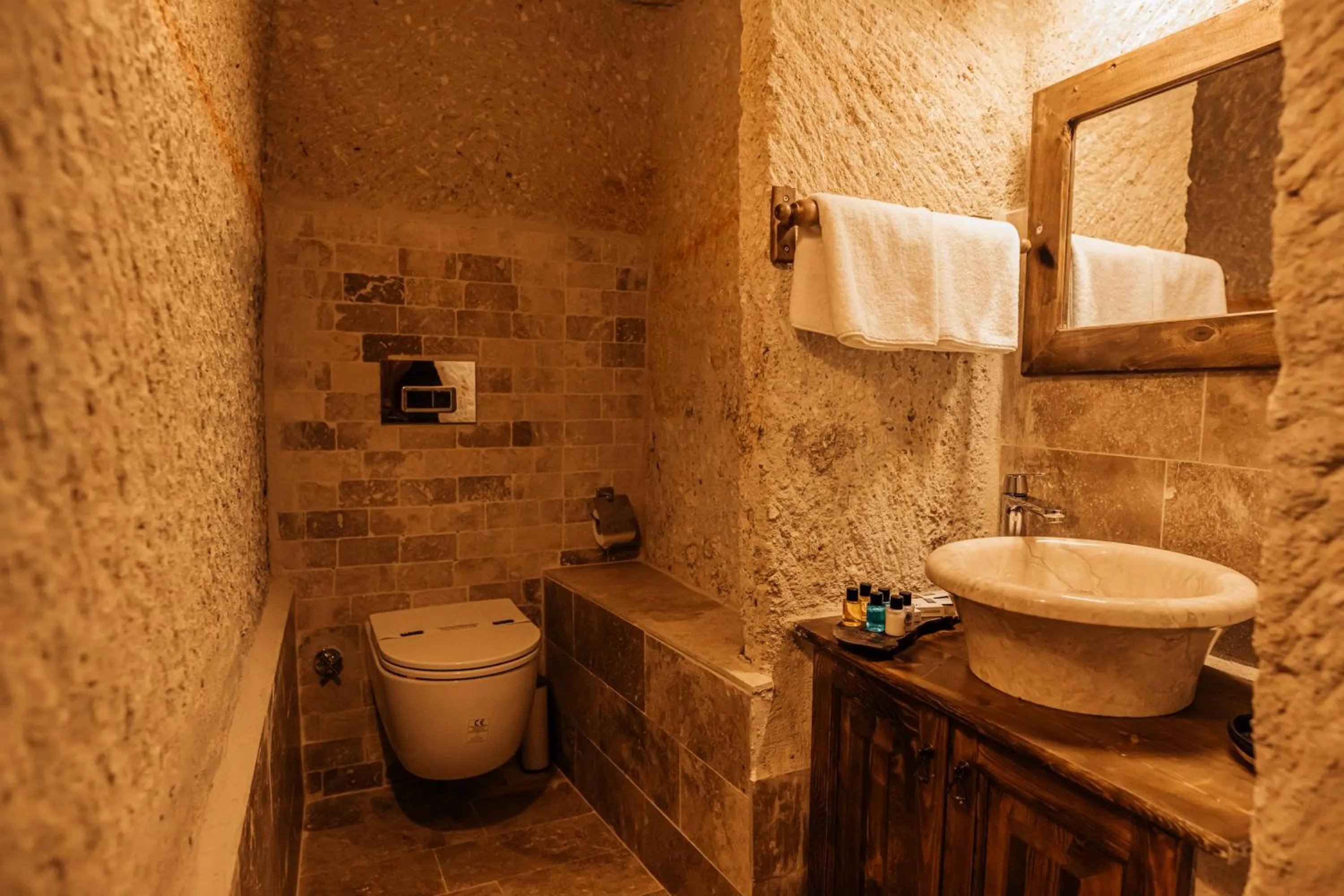 Toilet in Bayar Cave Suites Special Class