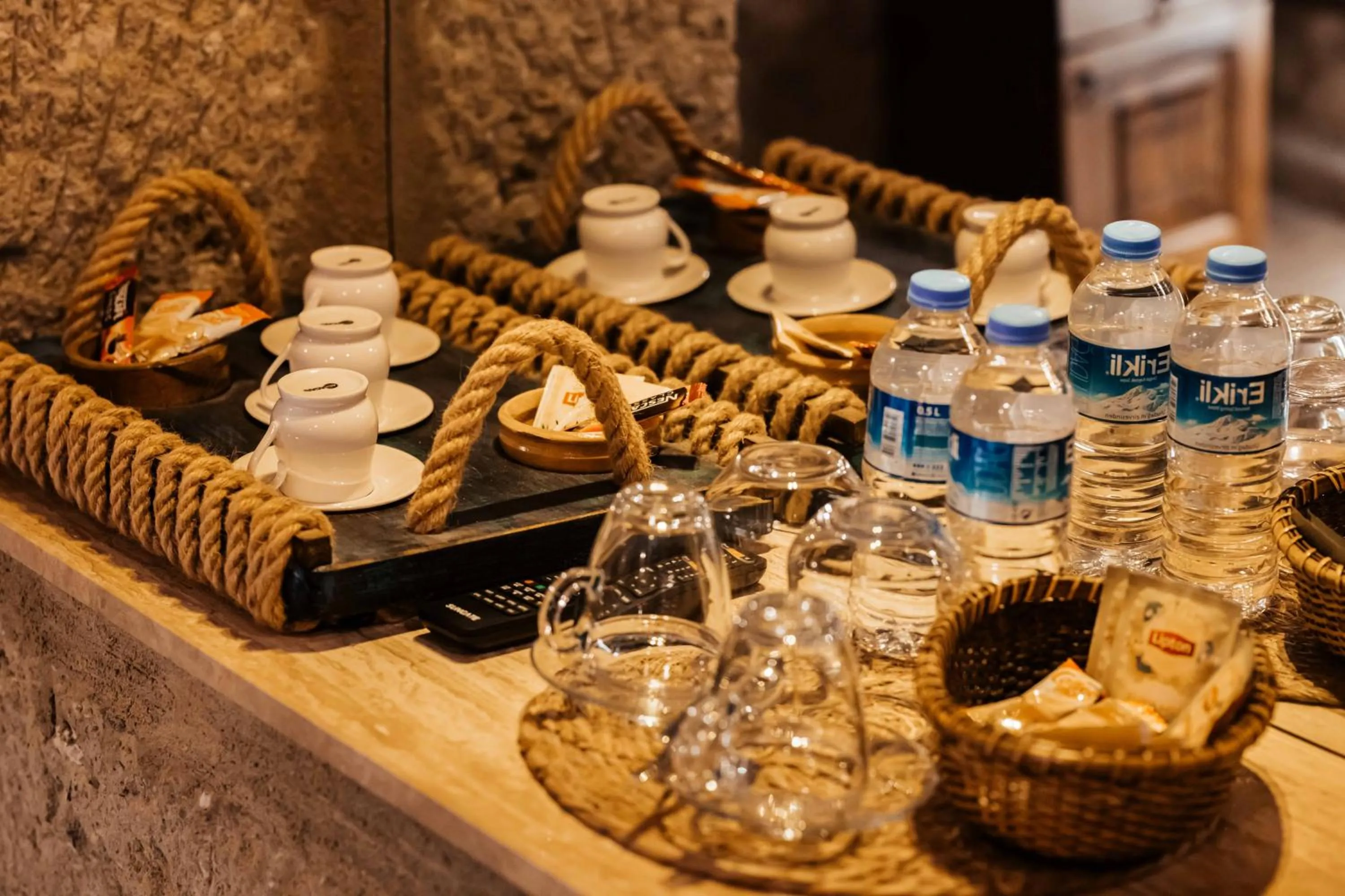 Coffee/tea facilities in Bayar Cave Suites Special Class