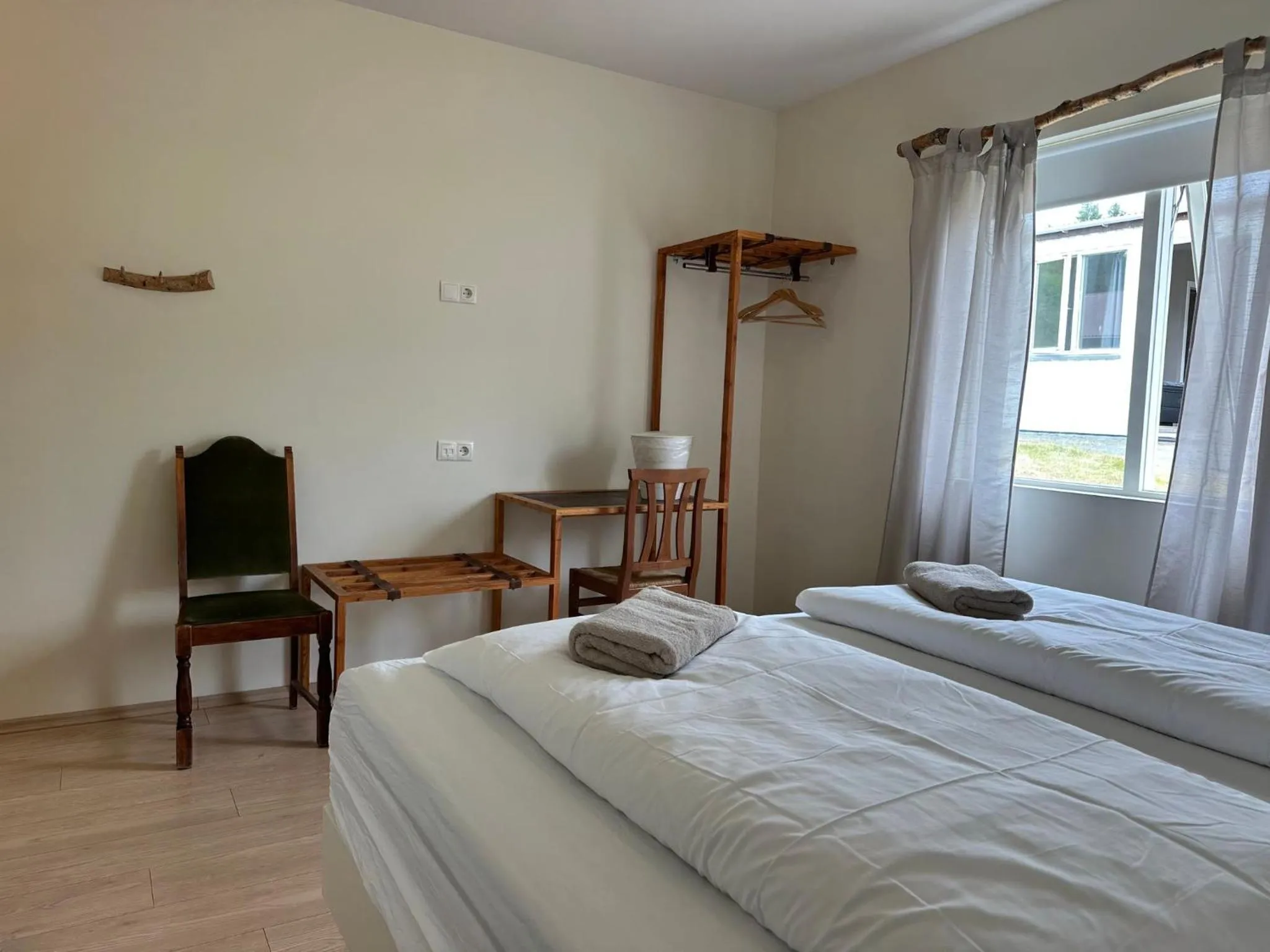 Bedroom, Bed in Hotel Studlagil