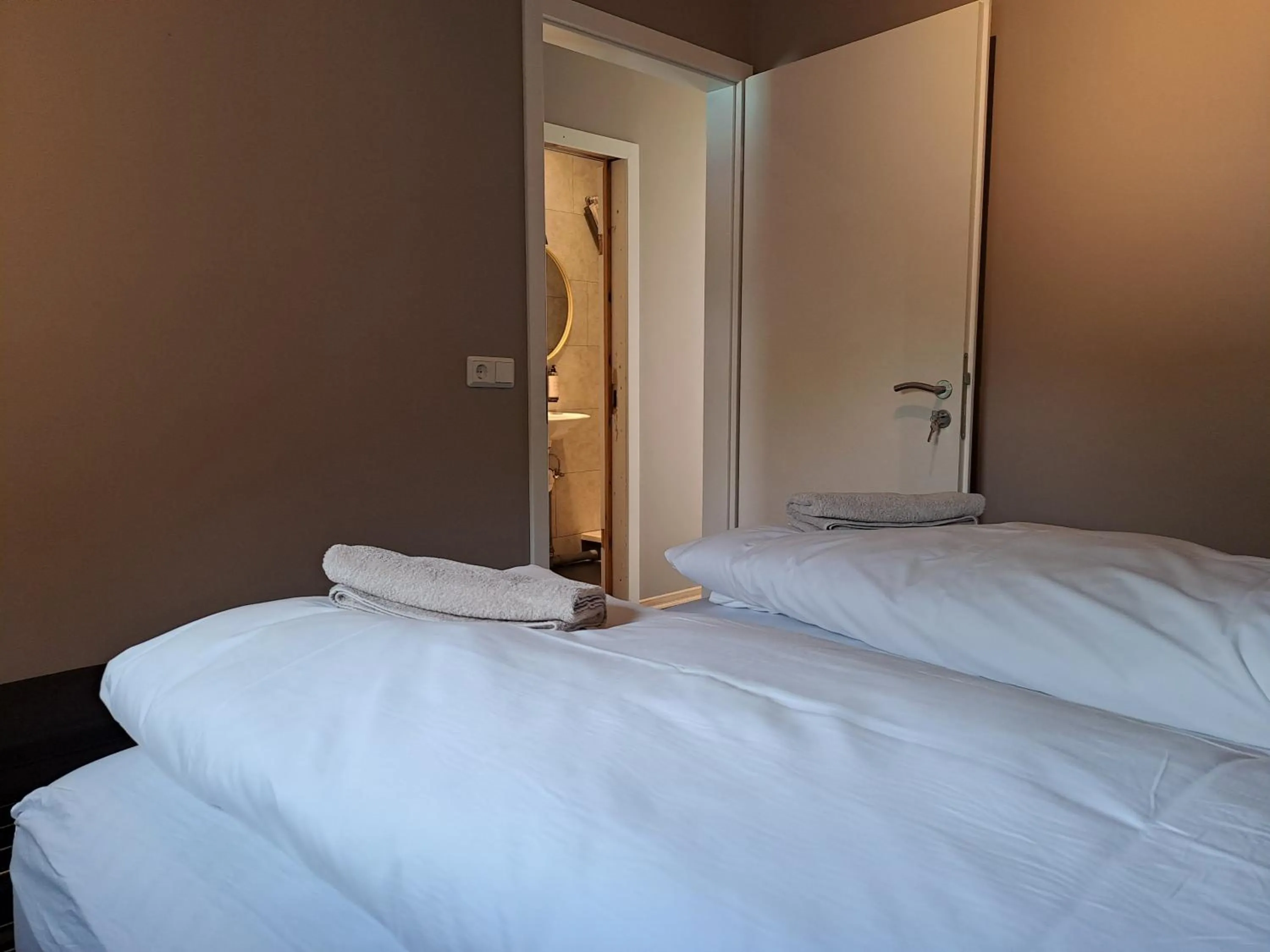 Bedroom, Bed in Hotel Studlagil