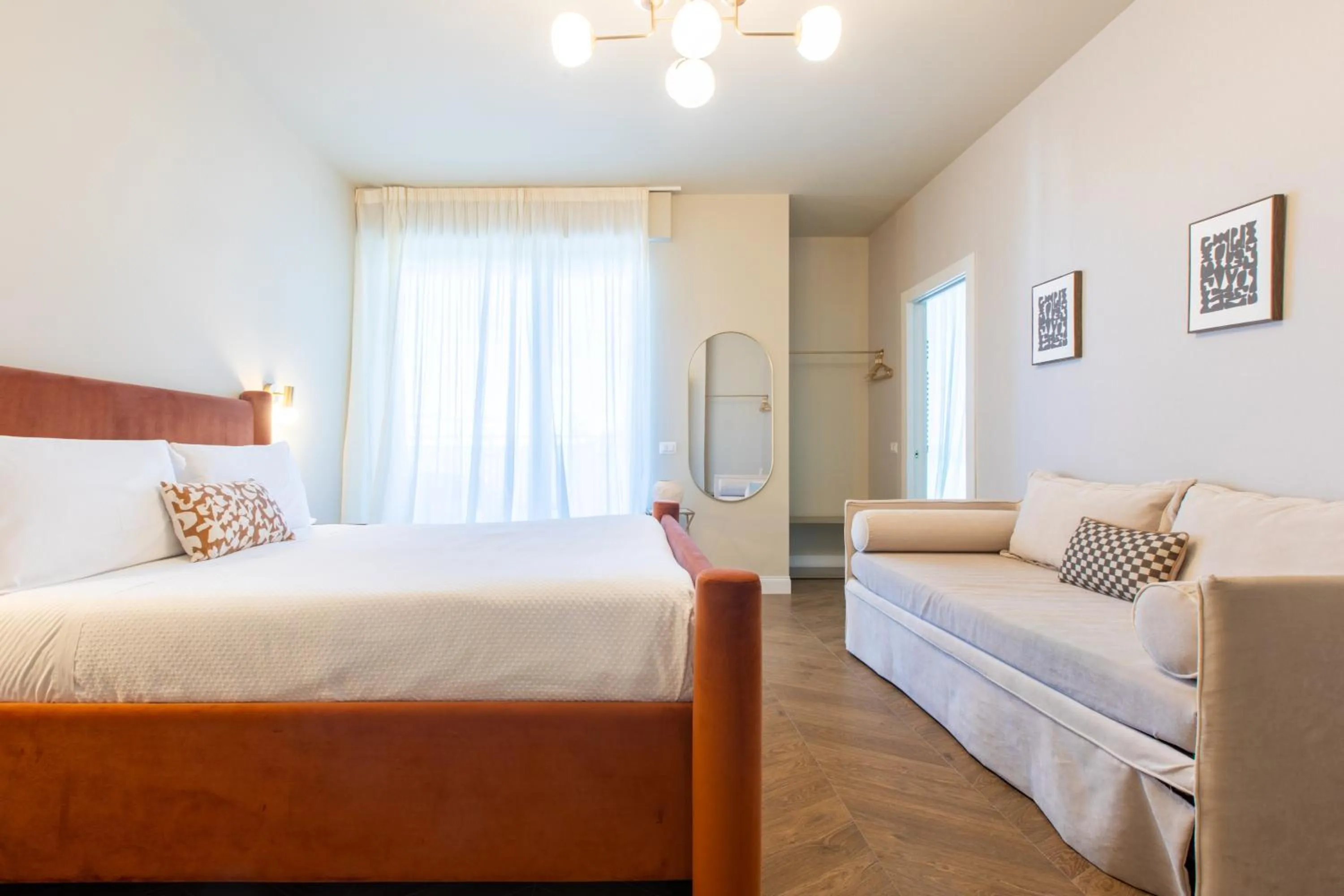 Bedroom, Bed in Daplace - Corso Sempione Suites