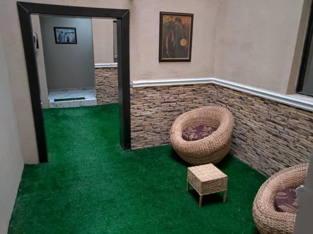 Inner courtyard view in The Leneade - City Centre at Wuse 2